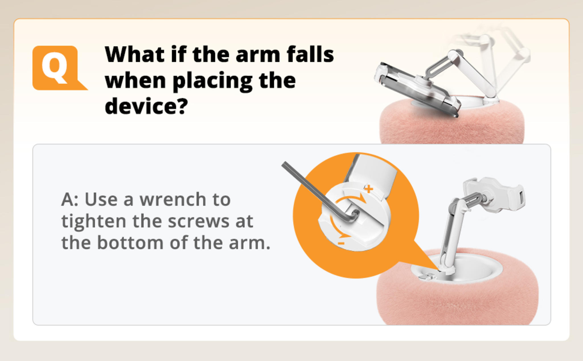 Adjustable Tablet Pillow Stand with Snack Bowl image 12