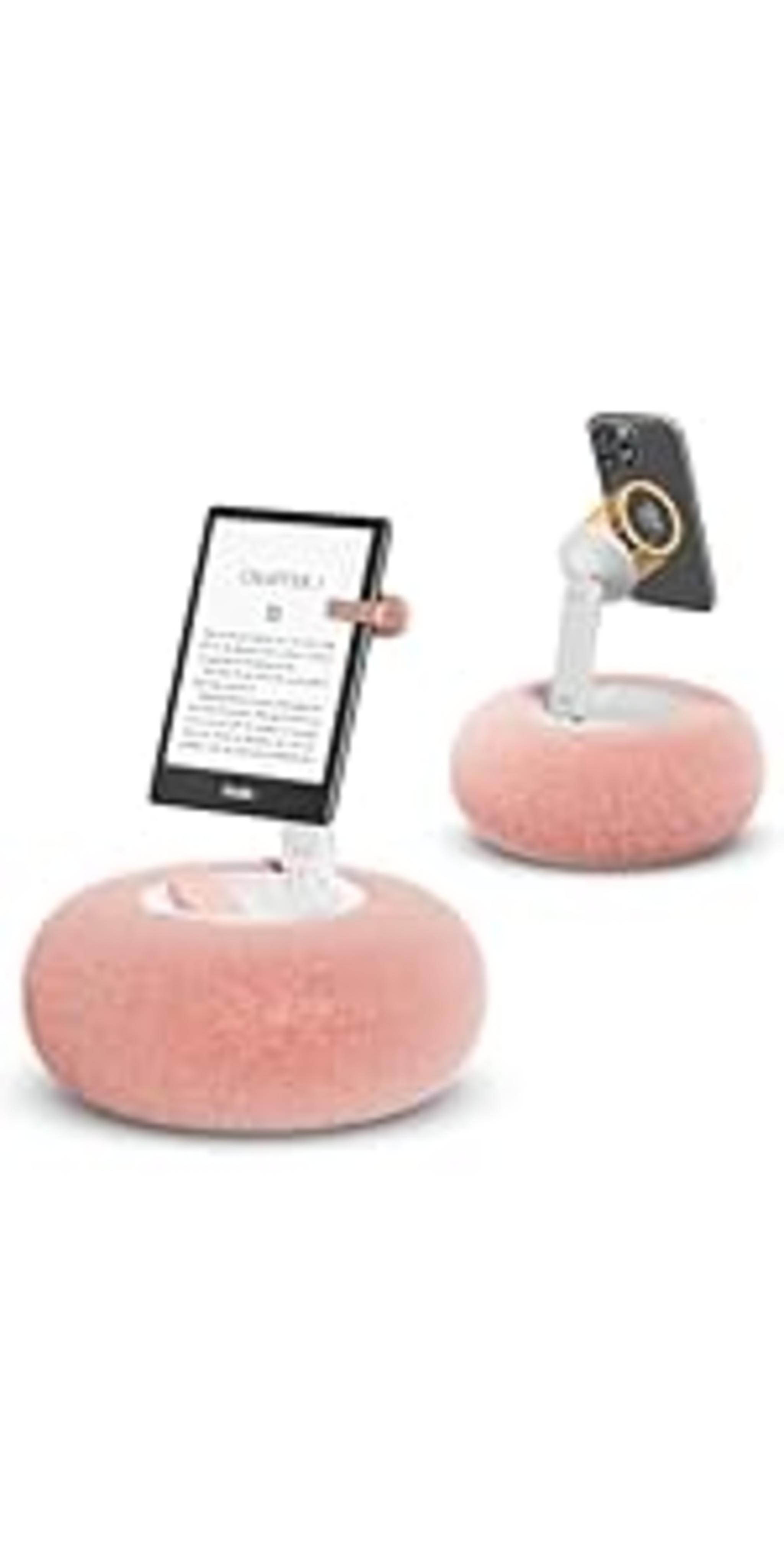 Adjustable Tablet Pillow Stand with Snack Bowl image 13