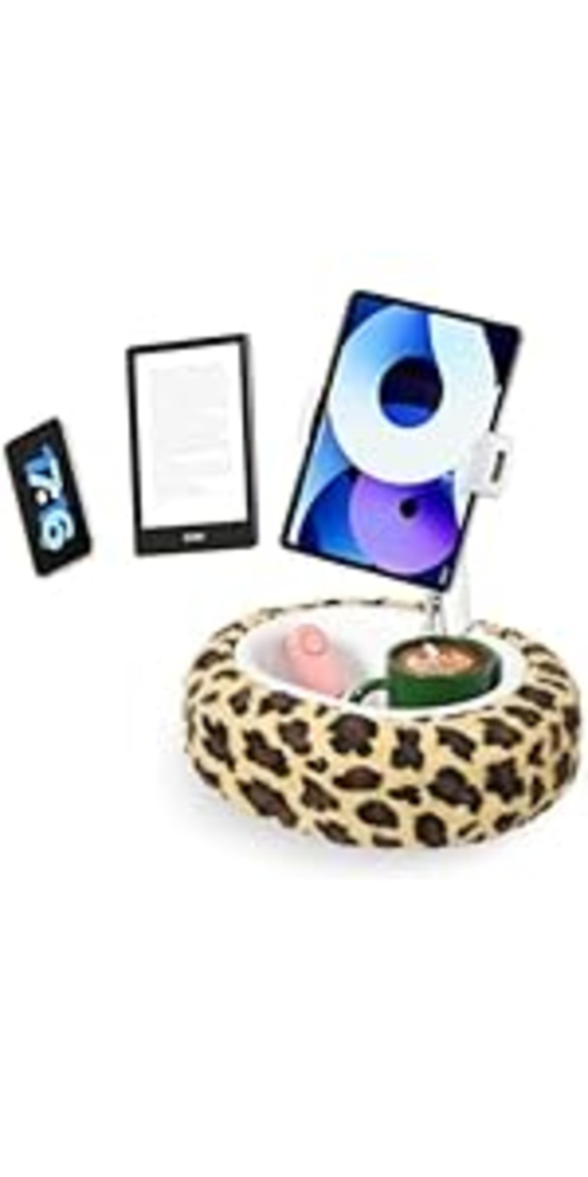 Adjustable Tablet Pillow Stand with Snack Bowl image 15