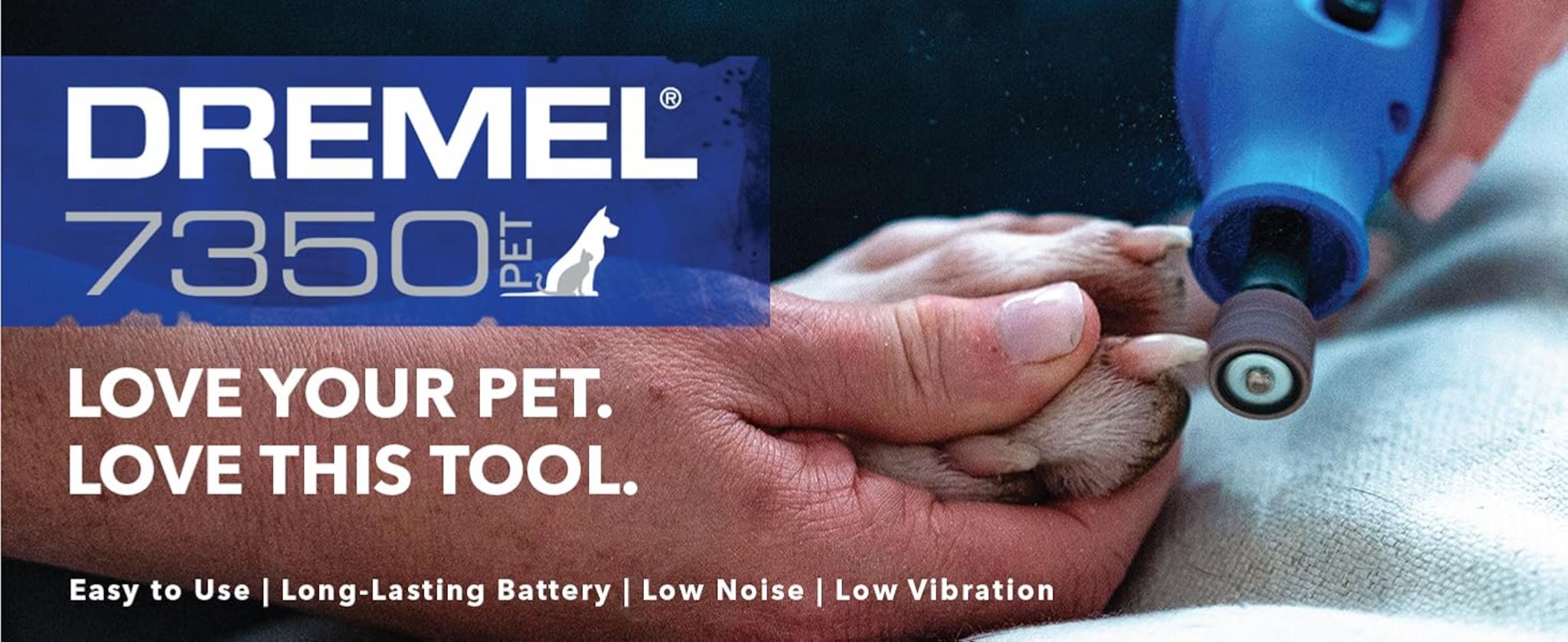 4V Pet Nail Grinder - Quiet, Rechargeable & Easy-to-Use for Dogs & Cats image 7