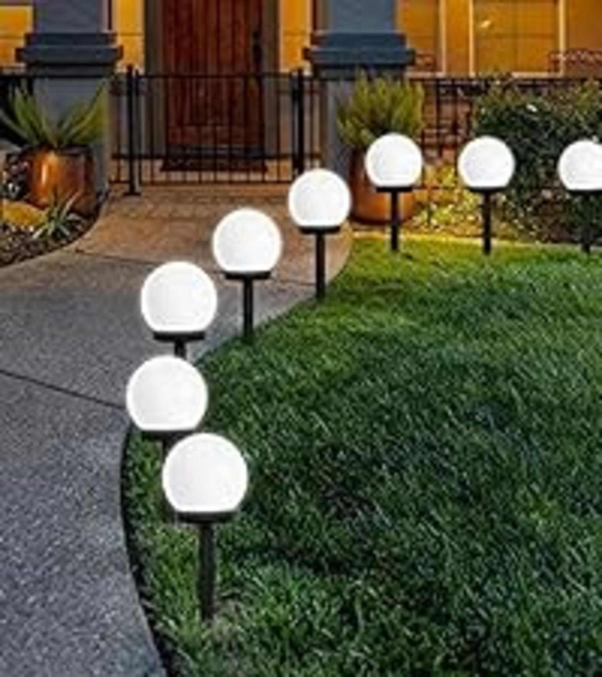 4 Pack Solar Outdoor Lights Waterproof, Garden Landscape Lighting image 19