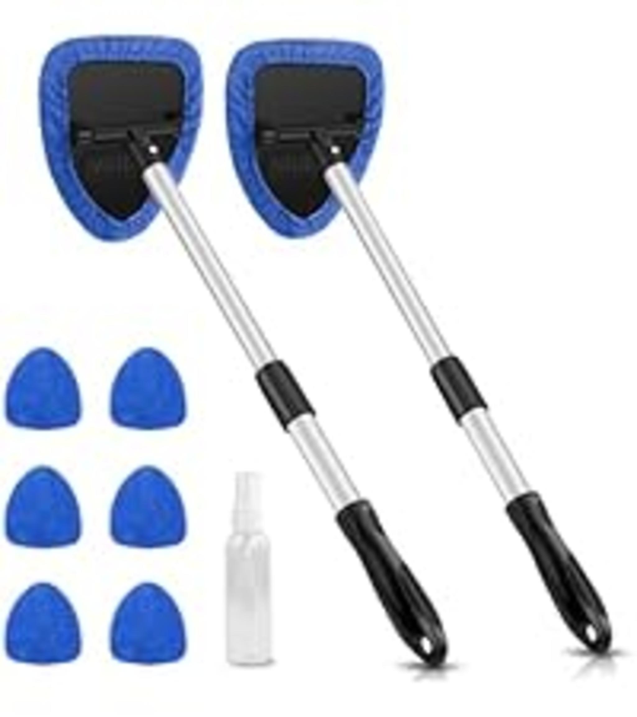 Extendable Windshield Cleaner with 4 Microfiber Pads image 13