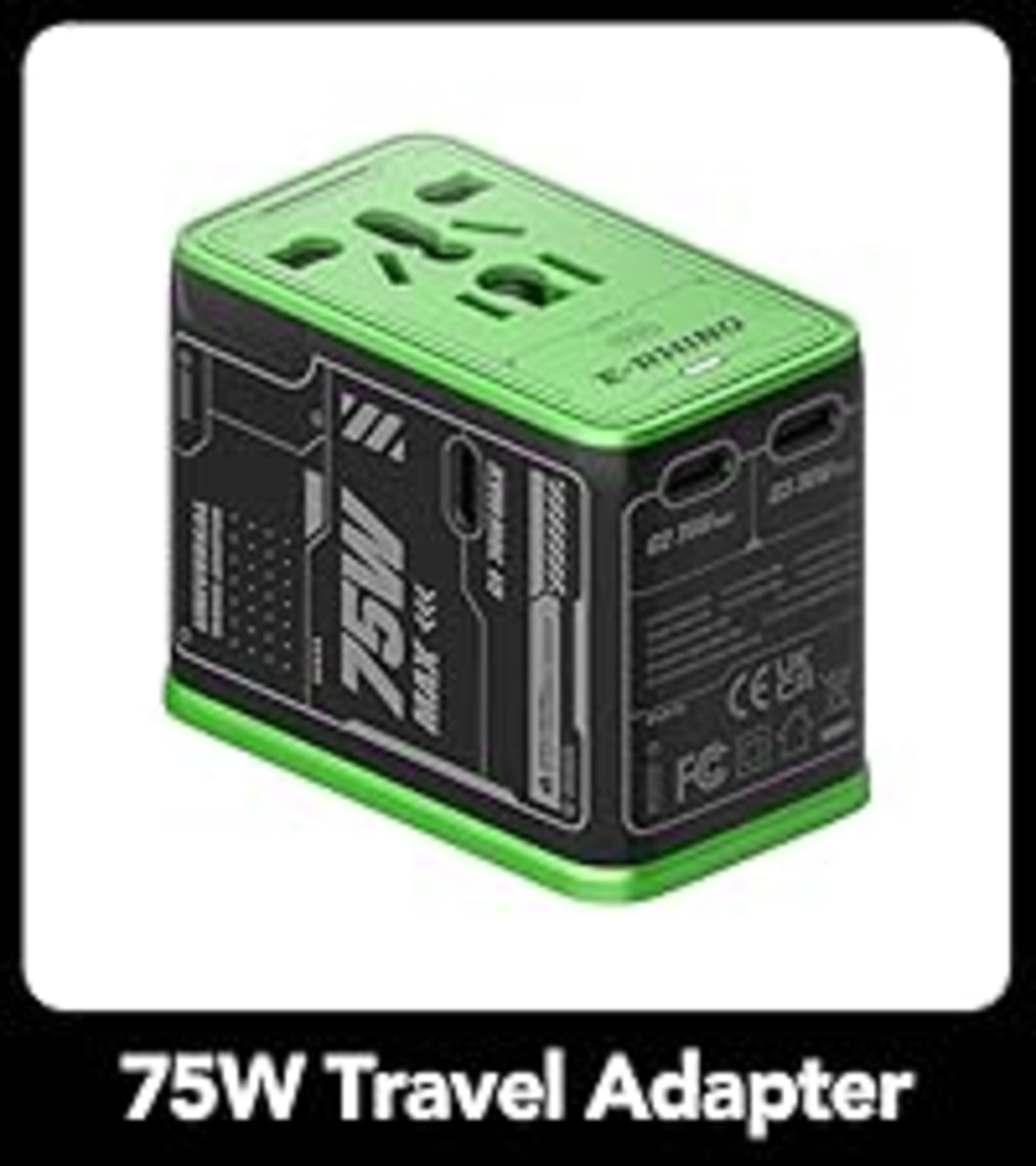 140W GaN Fast Charger with 4 Ports, Foldable Plug image 17