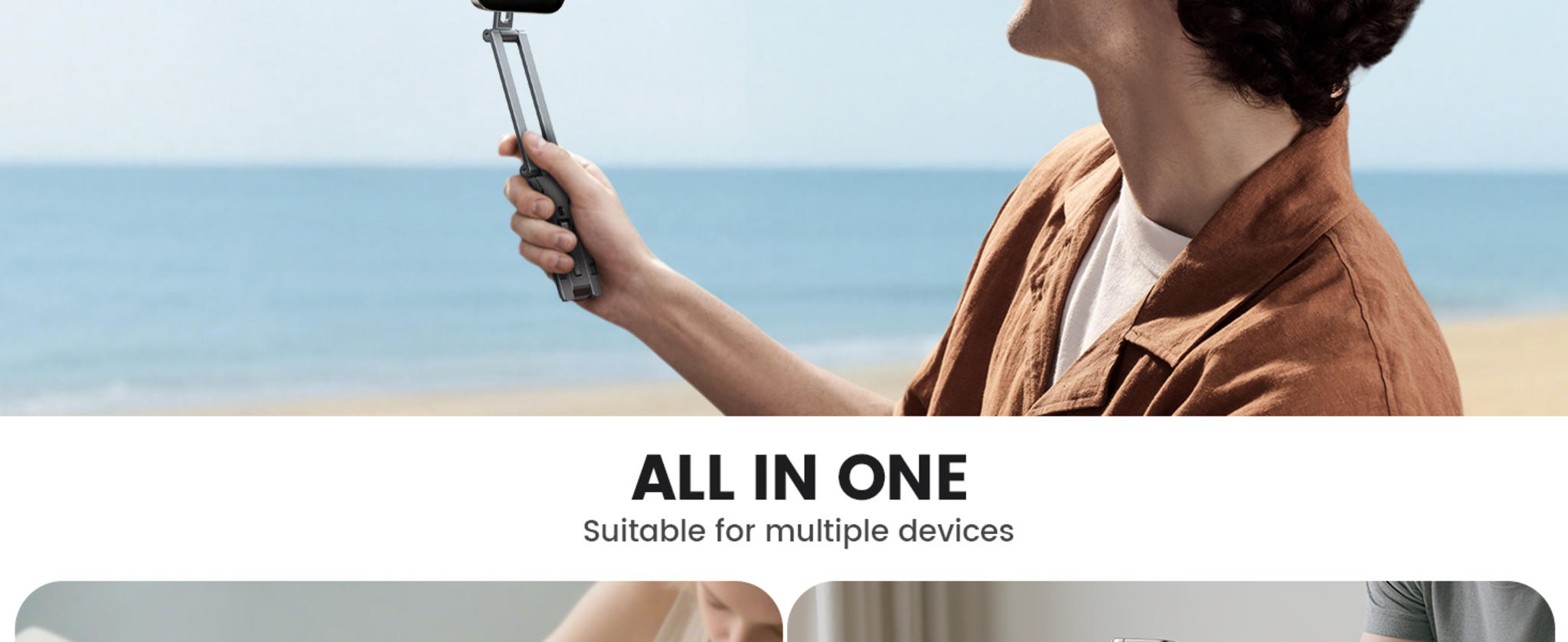 Ultra-Compact Magnetic Phone Tripod Stand with 5-in-1 Design for Flexible Shooting image 10