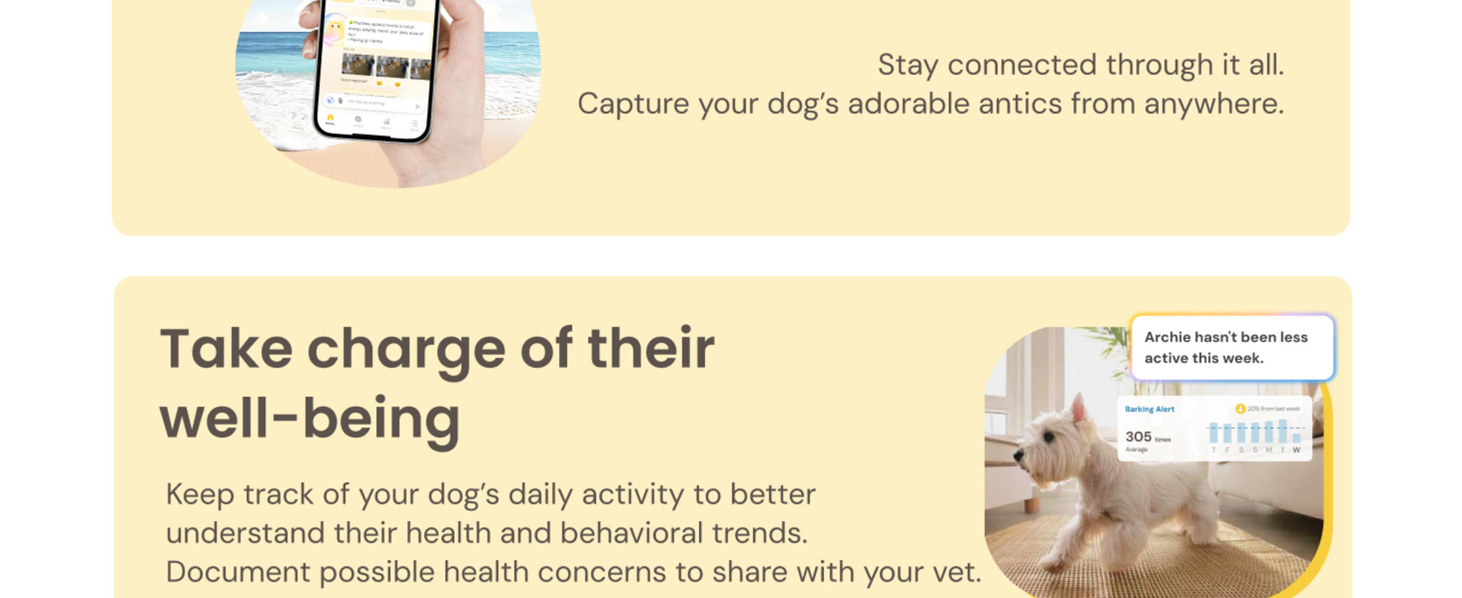 360° Dog Camera with Treat Dispenser - Home Security & Pet Monitoring with Subscription image 9
