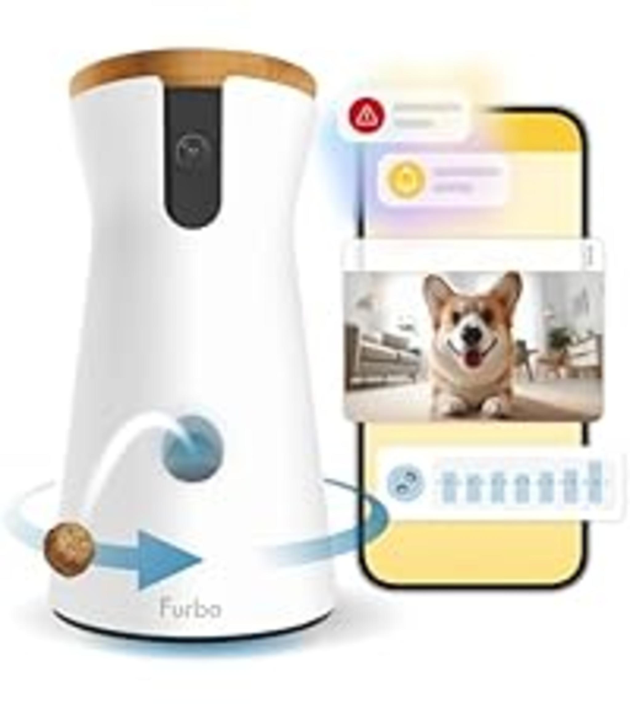360° Dog Camera with Treat Dispenser - Home Security & Pet Monitoring with Subscription image 13
