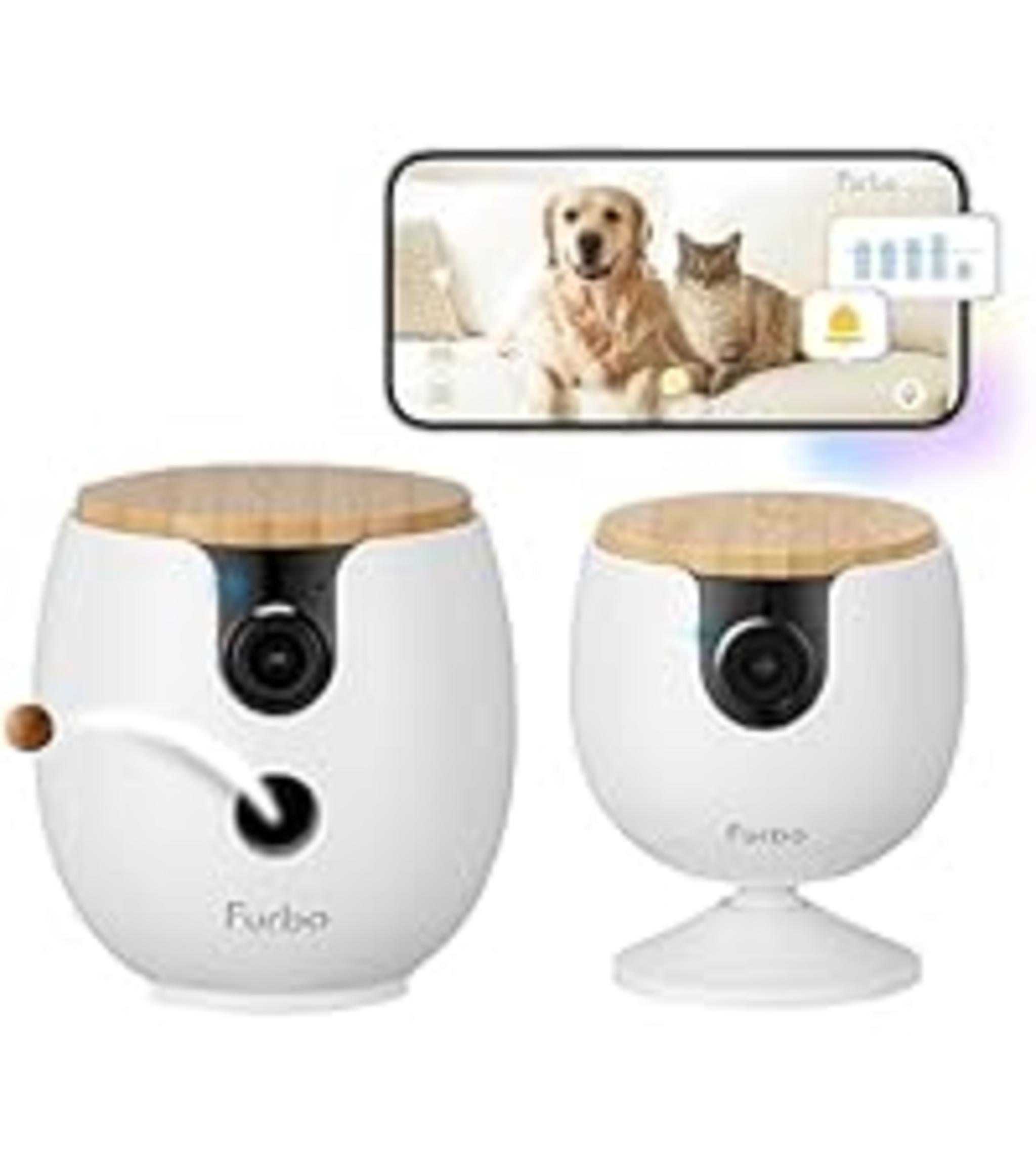 360° Dog Camera with Treat Dispenser - Home Security & Pet Monitoring with Subscription image 16