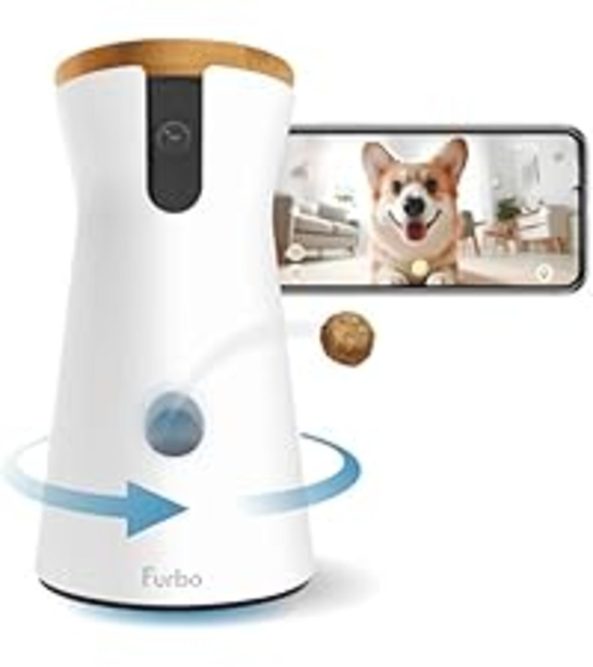 360° Dog Camera with Treat Dispenser - Home Security & Pet Monitoring with Subscription image 17