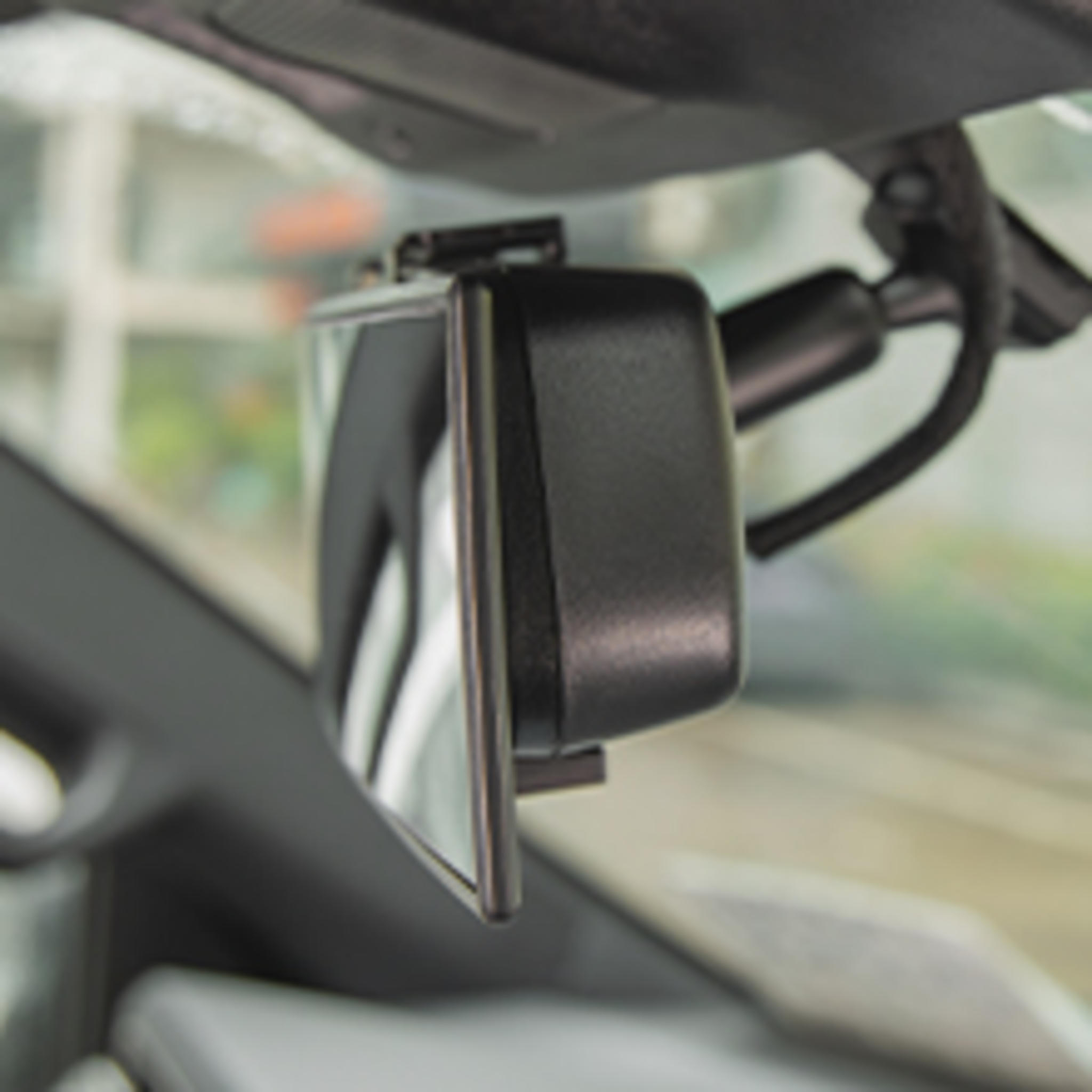 11.81 Inch Panoramic Convex Interior Clip-on Wide Angle Mirror for Car SUV Trucks image 13