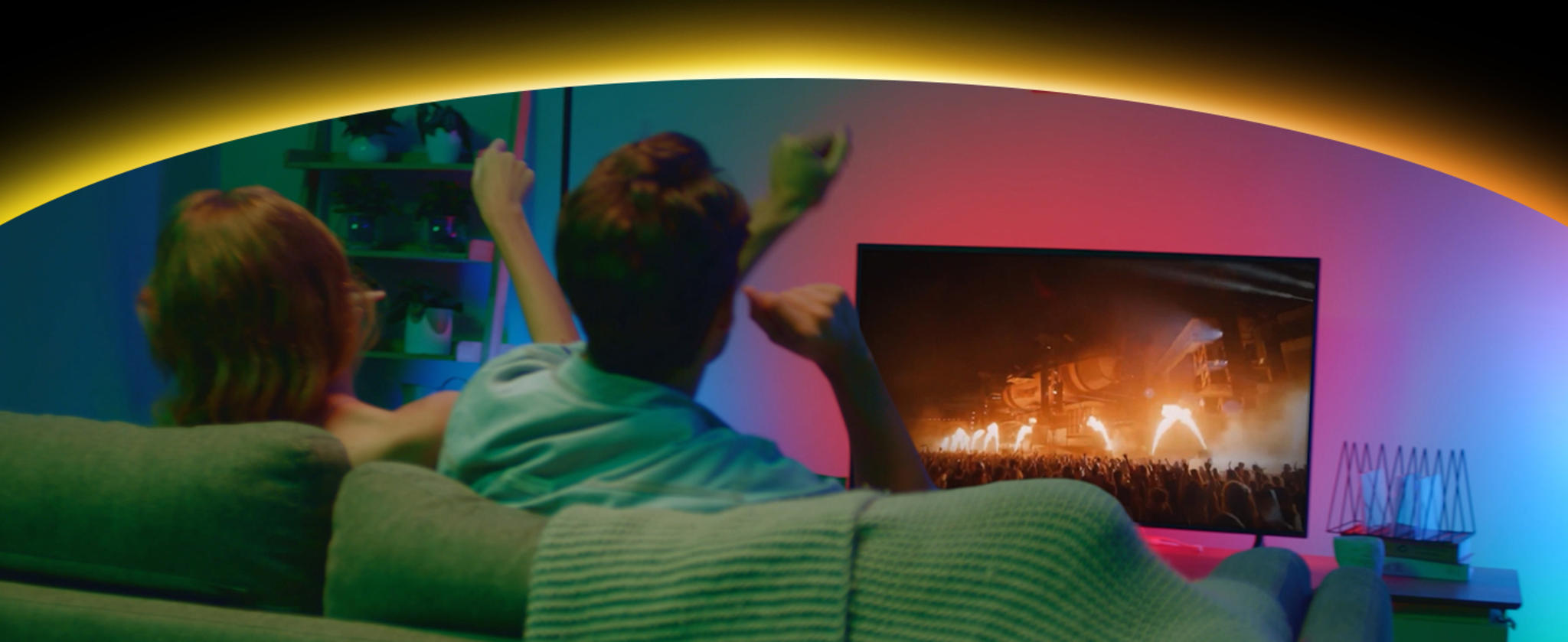 RGBIC Smart Floor Lamp with Music Sync, 1000 Lumen Color Changing Standing Lamp image 25