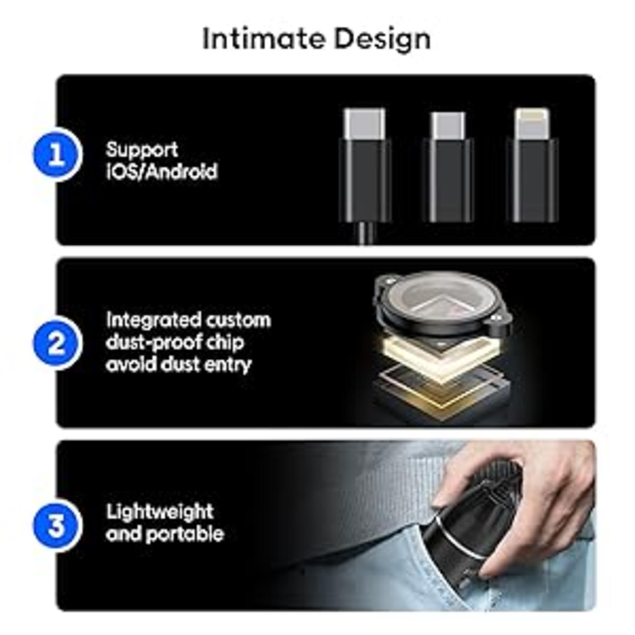 USB Digital Microscope with 50x-1600x Magnification, 1440P HD Camera, 8 LED Lights for iOS/Android image 11