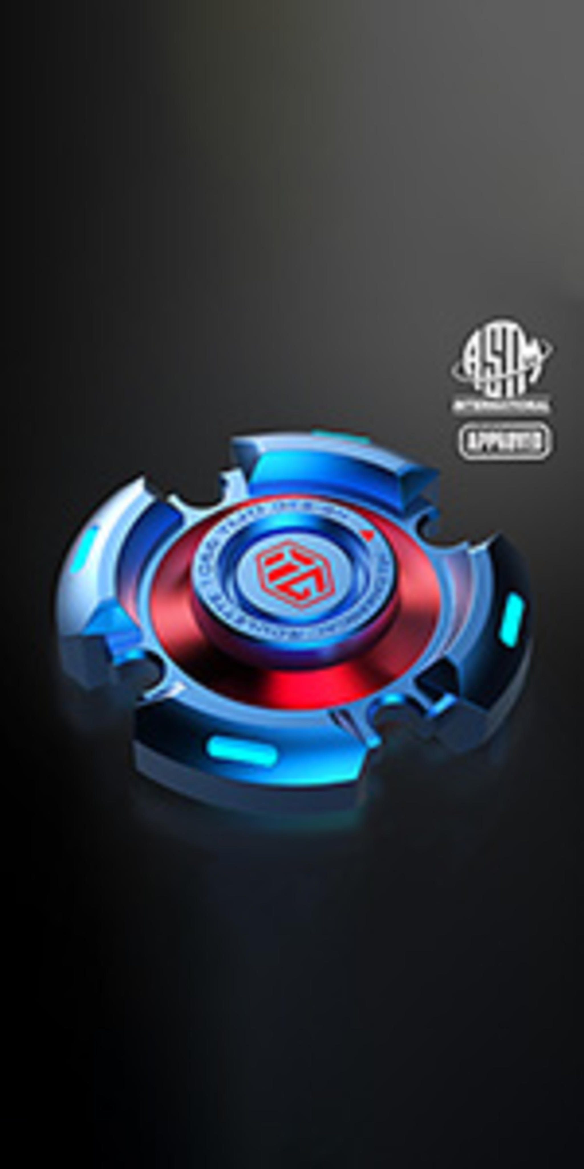 Metal Fidget Spinner with Luminous Light - Stress Relief Toy image 17