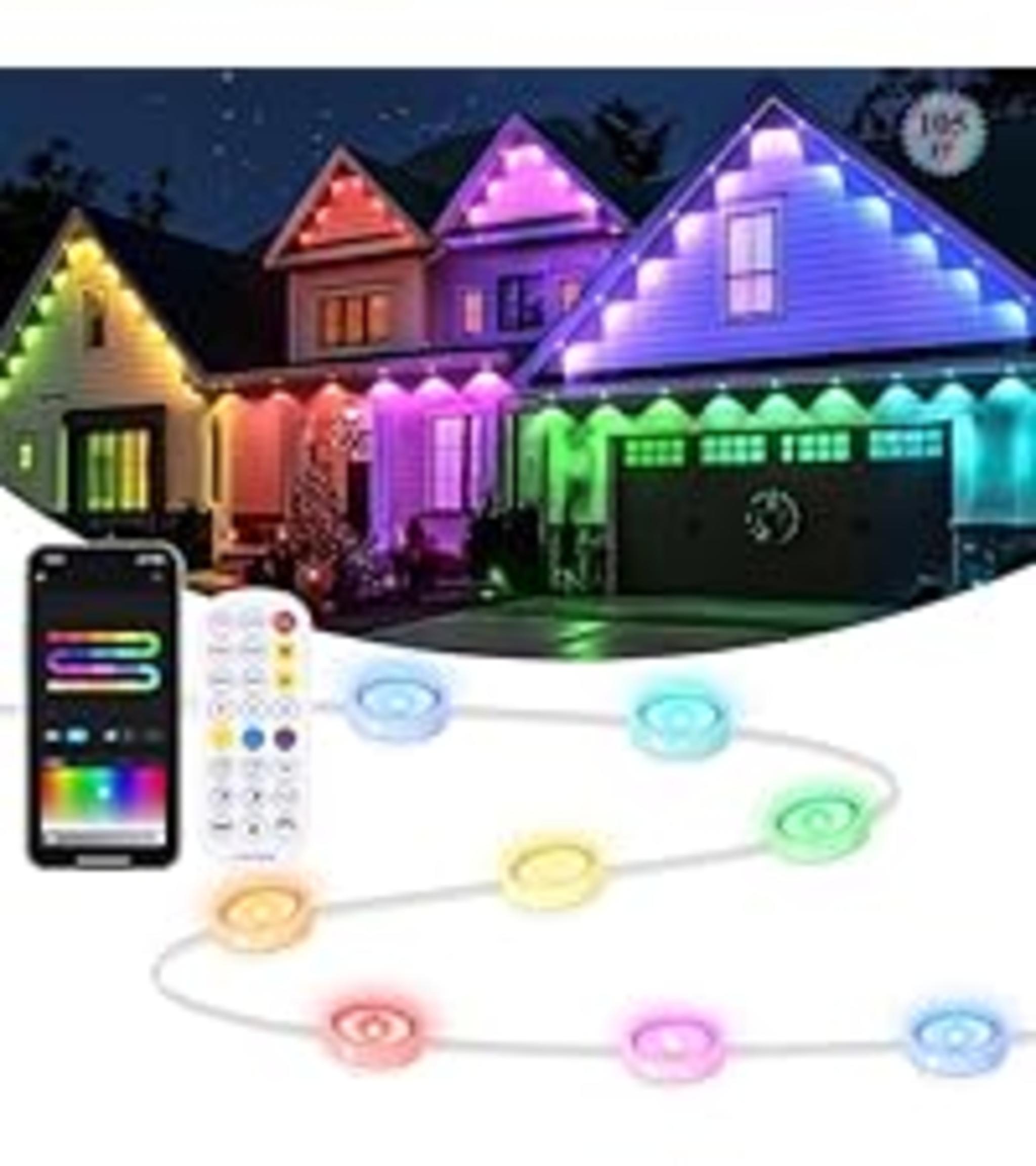100FT Outdoor LED String Lights with 52 Shatterproof Vintage Edison Bulbs, Waterproof Dimmable Patio Lighting image 25