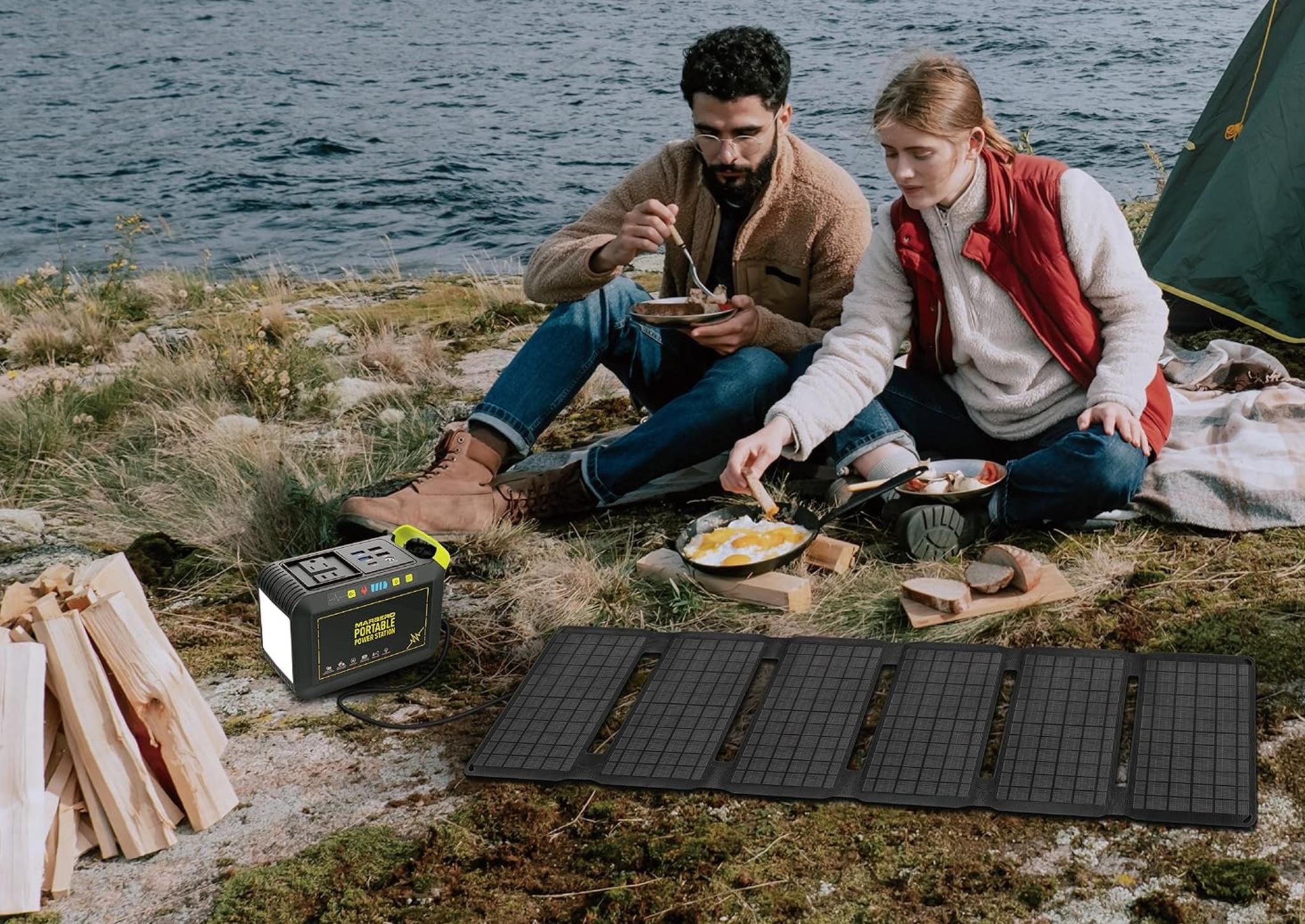 40W Foldable Solar Panel Charger with USB-C & USB-A Outputs image 8