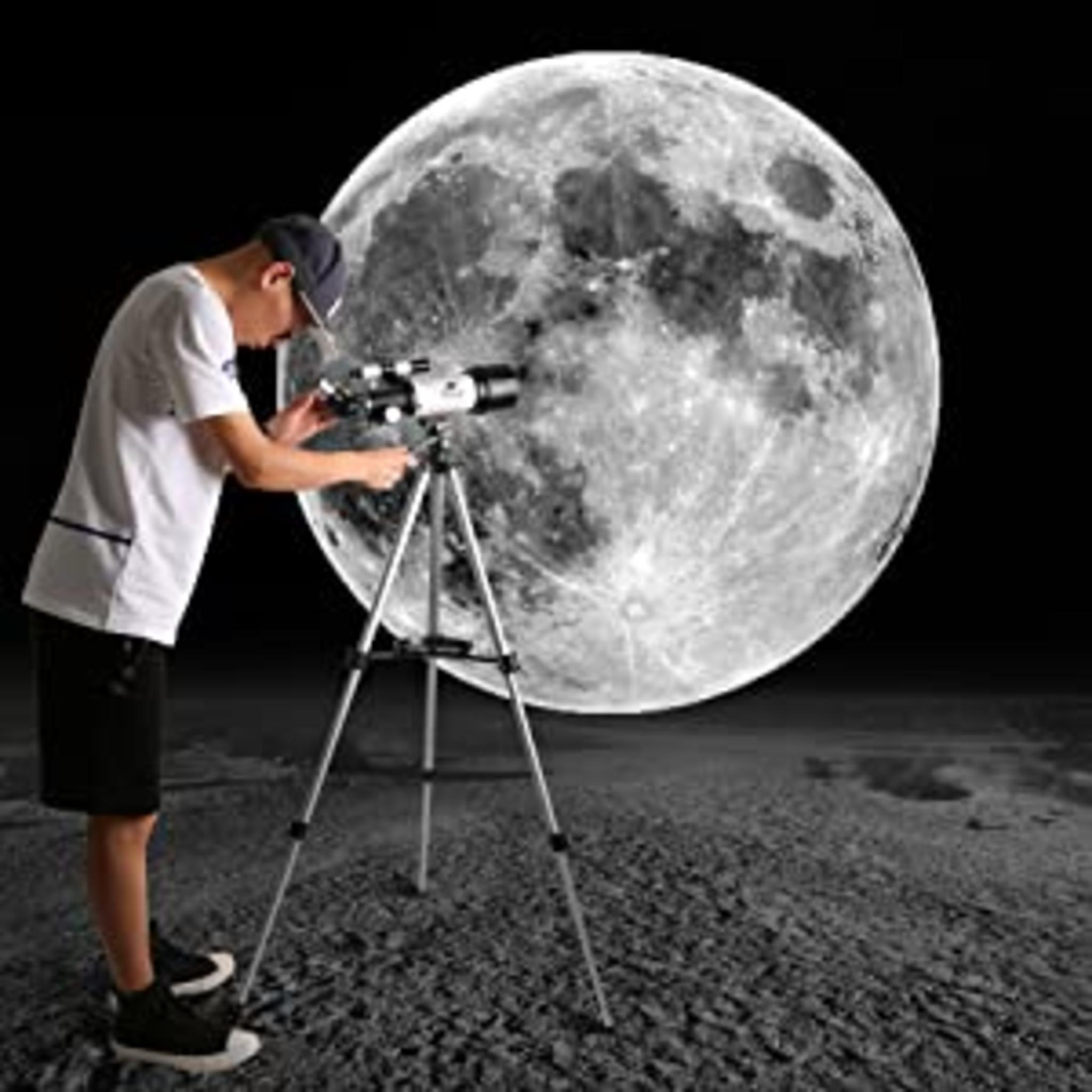 70mm Aperture 400mm Refracting Telescope for Beginners with Phone Adapter & Tripod image 8