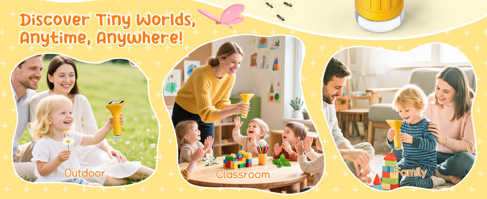 Kids Digital Microscope with 2" Screen, 1000X Magnification & HD Camera - Portable Science Toy for Ages 4-12 image 12