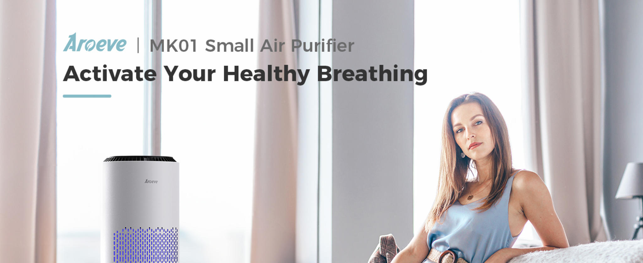 Air Purifier with 3-Layer Filter, Sleep Mode & Essential Oil Diffuser image 7