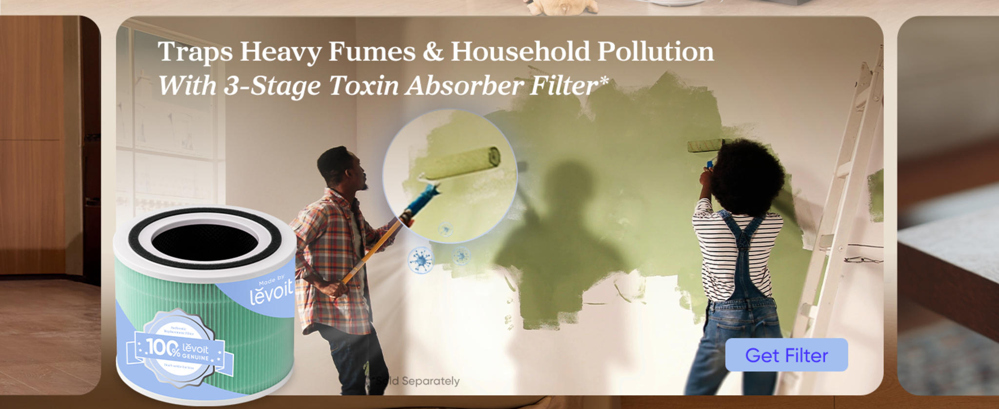 Air Purifier for Allergies and Pet Hair, 1073 ft² Coverage, HEPA Sleep Mode image 12