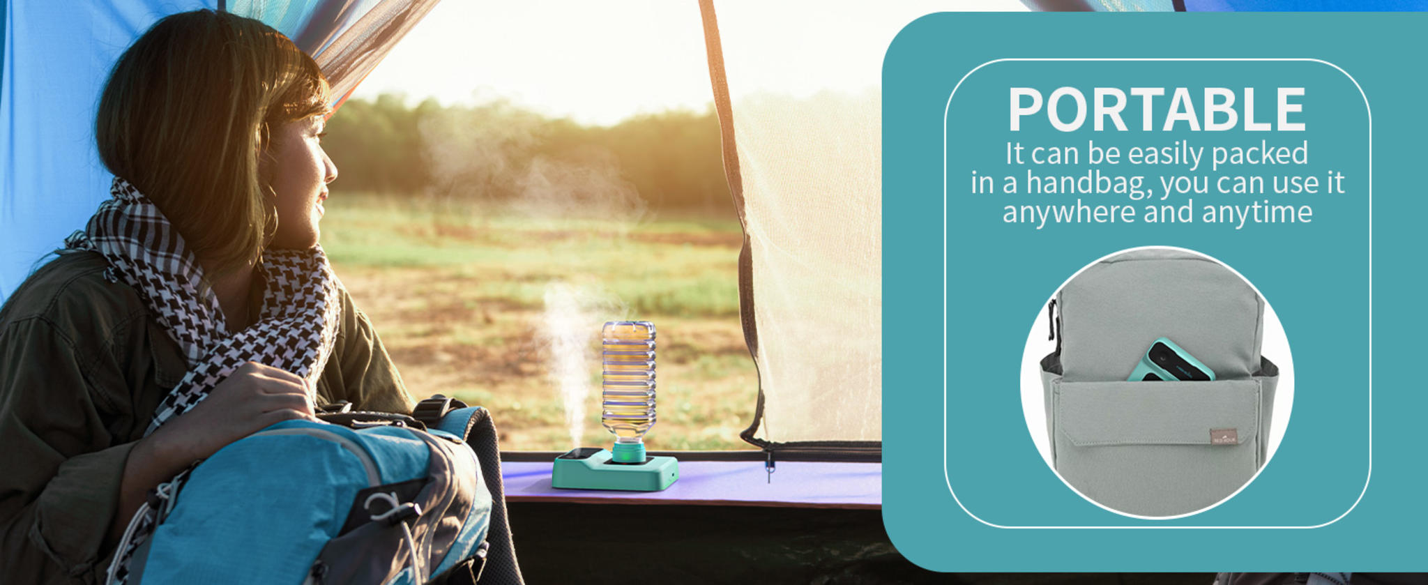 Portable Travel Humidifier with 5000mAh Battery image 7