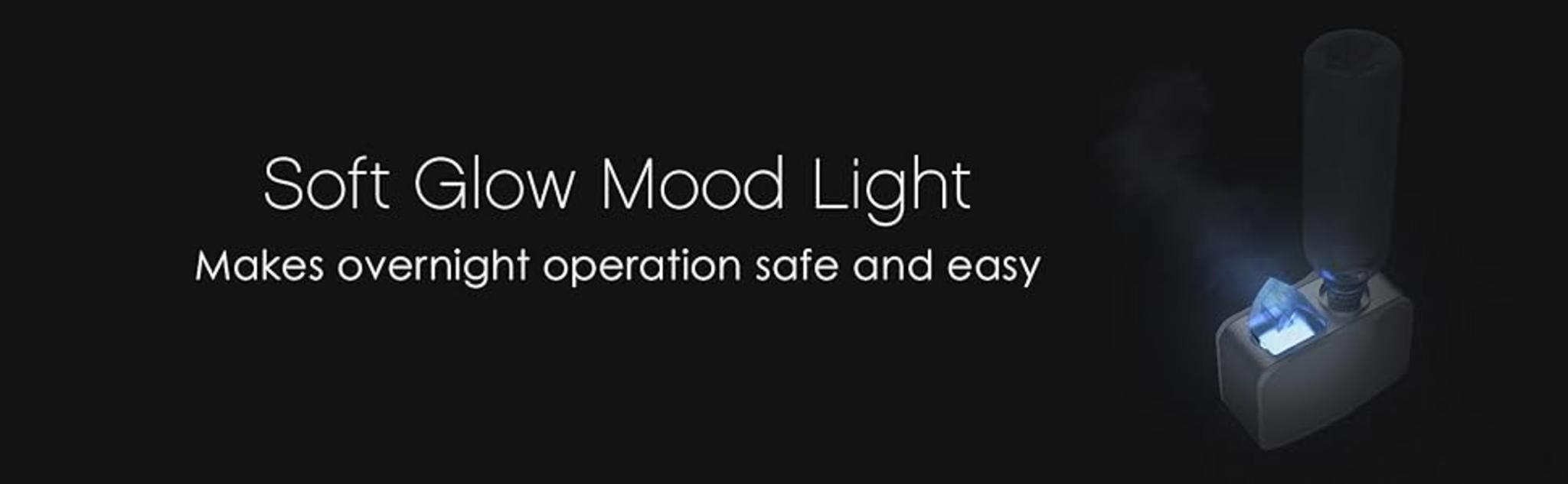 Travel Ultrasonic Cool Mist Water Bottle Humidifier with Auto Shut-Off & Mood Light image 8