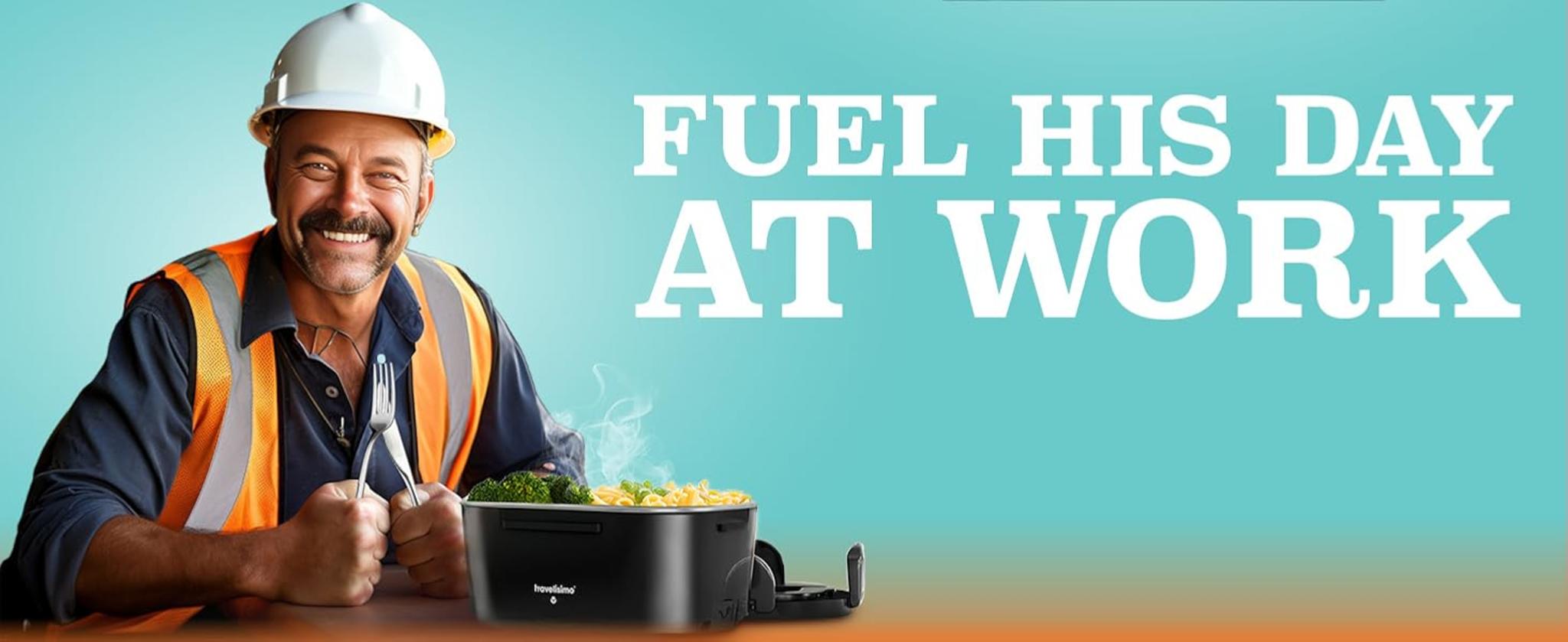 80W Electric Lunch Box with 1.5L Capacity - Portable Food Warmer for Travel & Work image 8