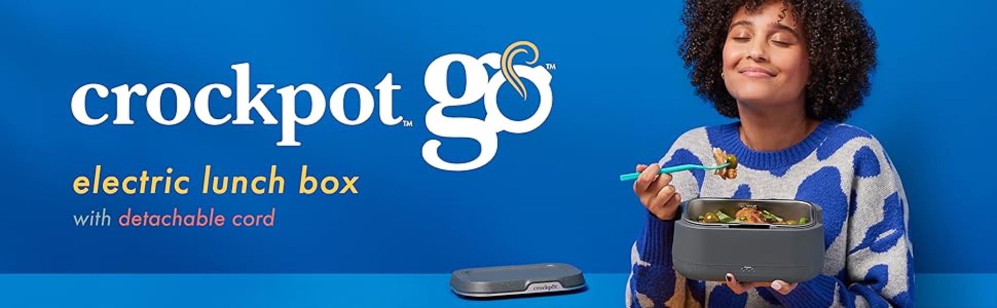 28-Ounce Mini Electric Heated Lunch Box, Portable Food Warmer image 6