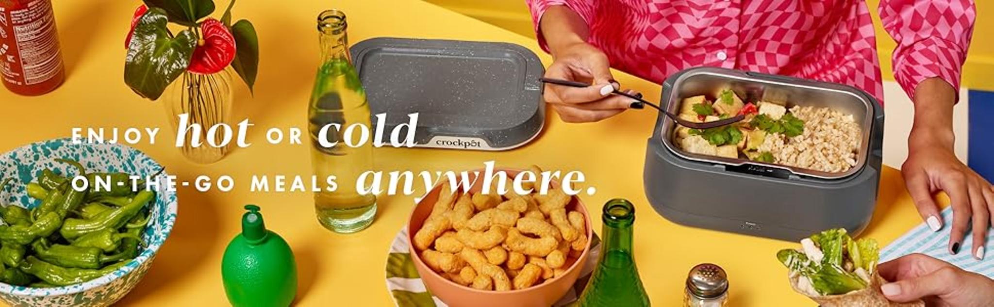 28-Ounce Mini Electric Heated Lunch Box, Portable Food Warmer image 14