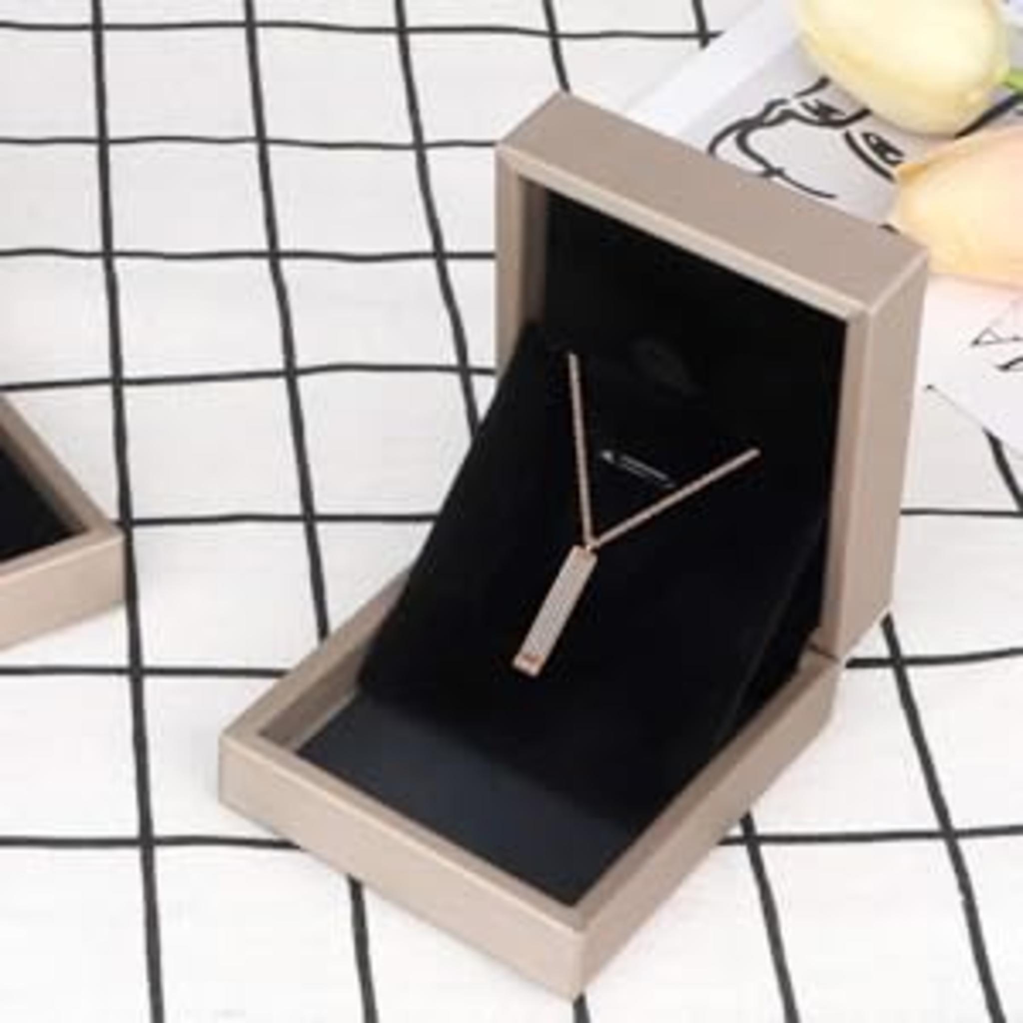 I Love You Necklace with Secret Message, 14K Rose Gold Plated, Adjustable Chain image 9