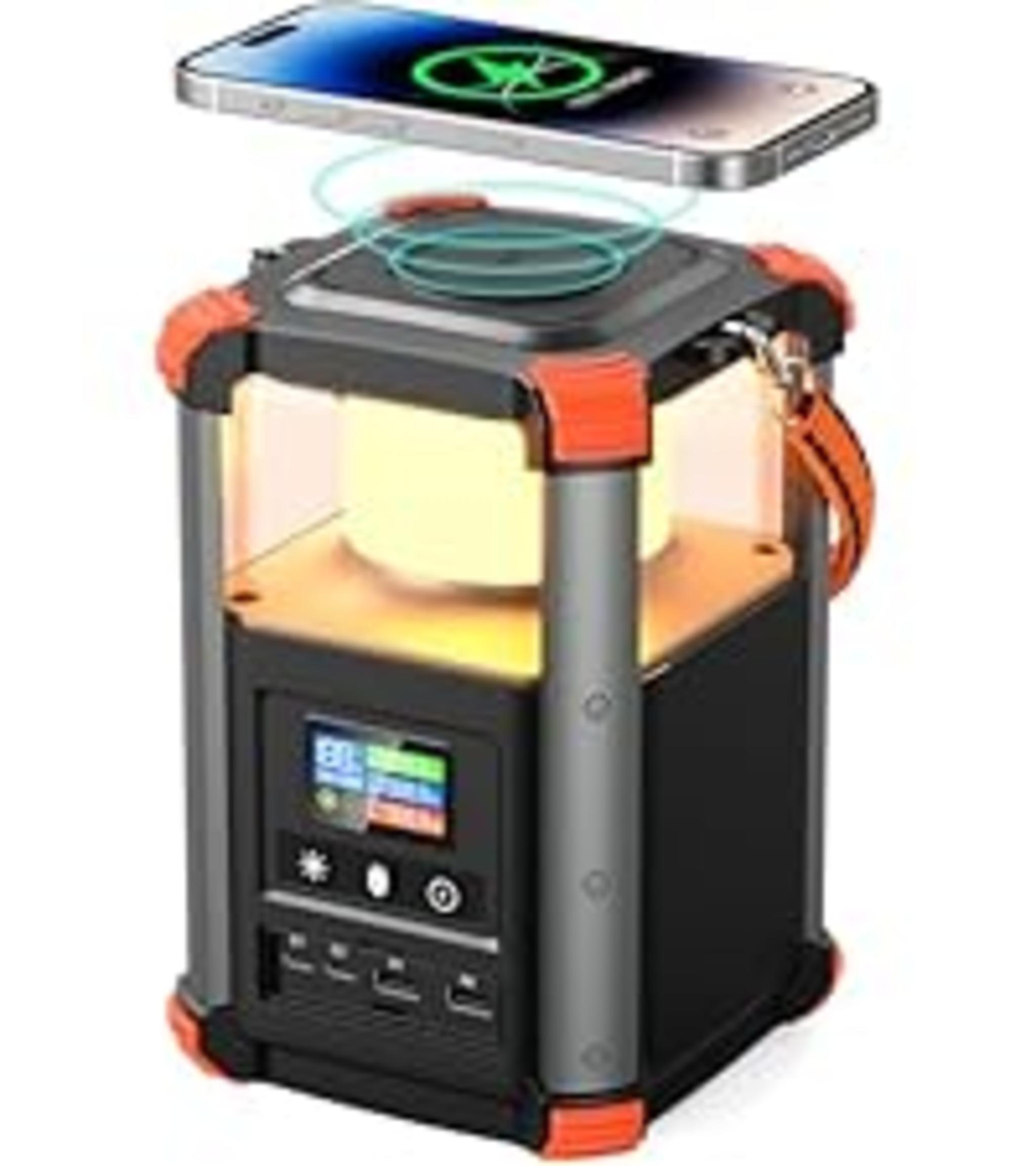 10,000mAh Solar Power Bank with 20W Fast Charging, Wireless Charger, Dual Flashlight for Camping image 24