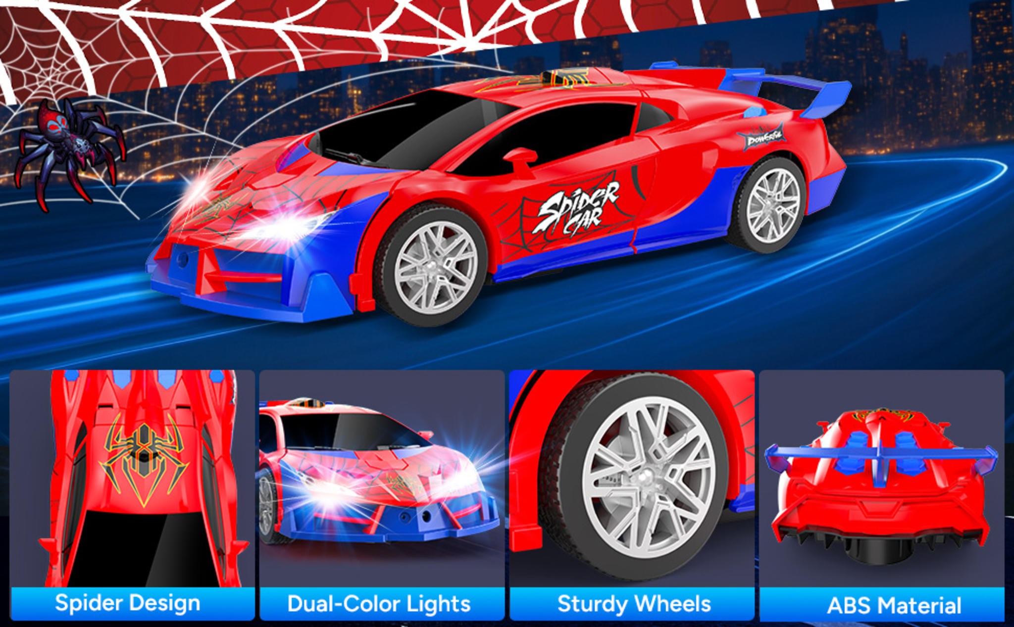 2-in-1 Transforming RC Car with 360° Spin image 10