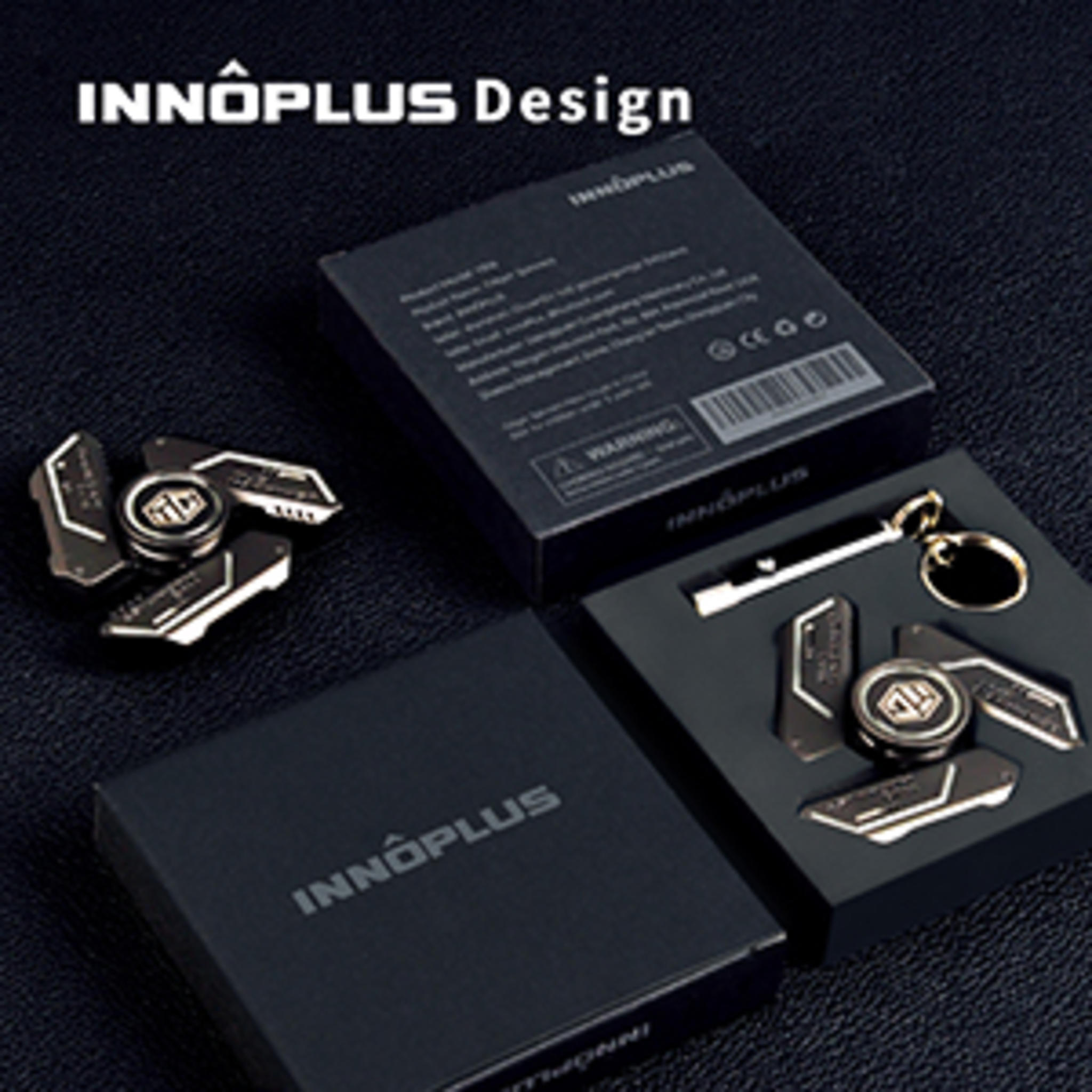 Metal Fidget Spinner with Luminous Light - Stress Relief Toy for Adults & Teens image 9