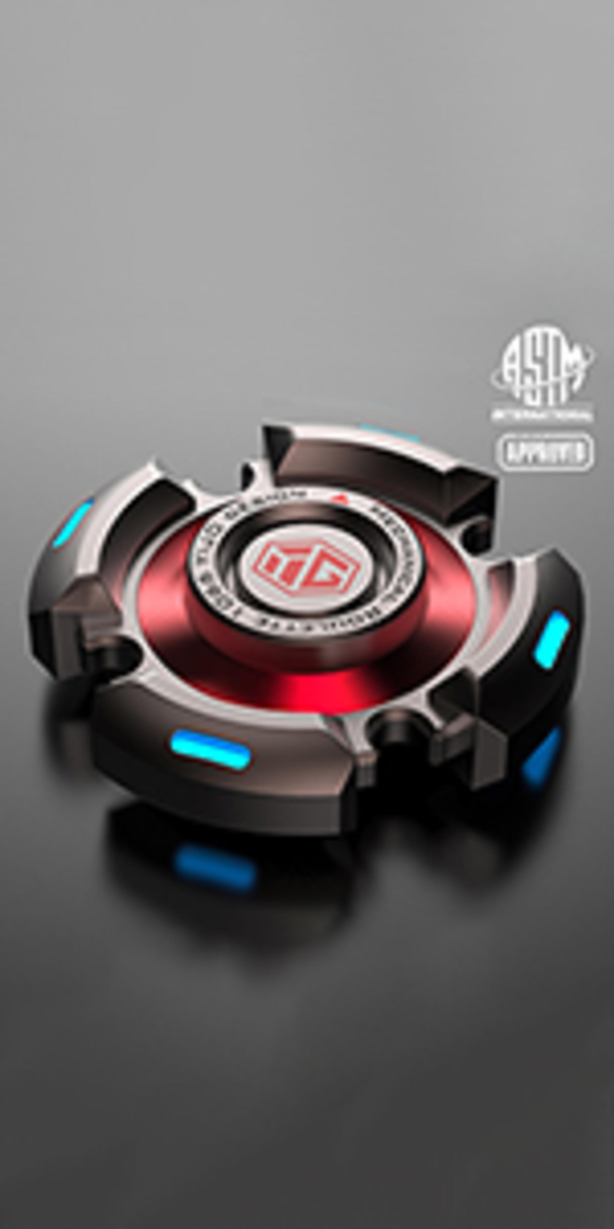 Metal Fidget Spinner with Luminous Light - Stress Relief Toy for Adults & Teens image 13