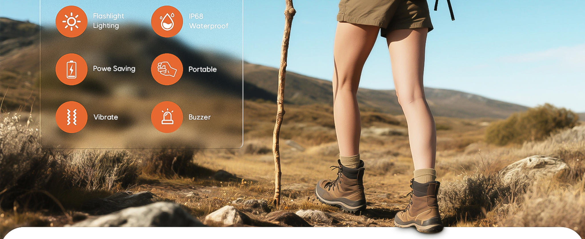 Waterproof Metal Detector Pinpointer with LCD Screen image 8