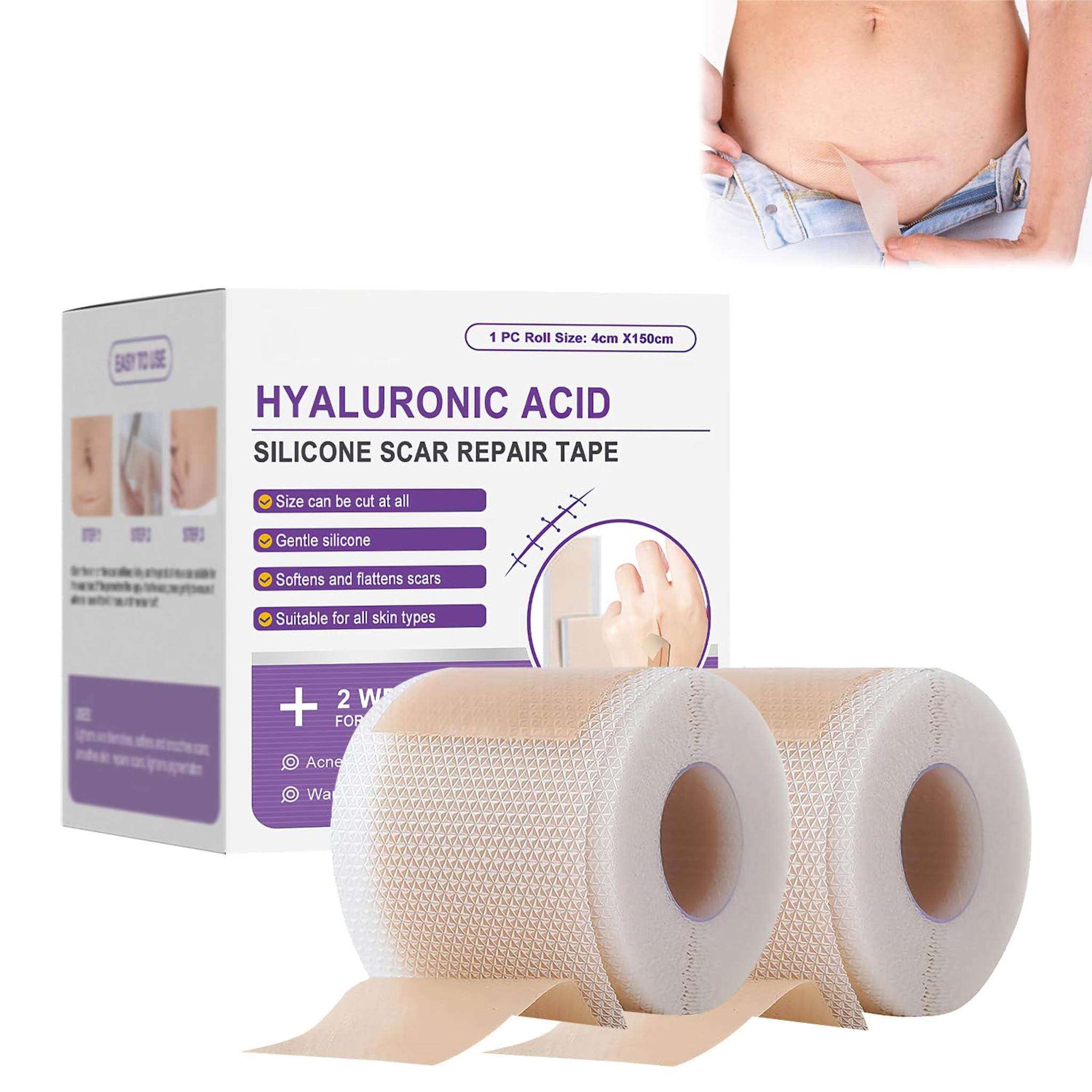 Hyaluronic Acid Silicone Scar & Wrinkle Tape for All Skin Types