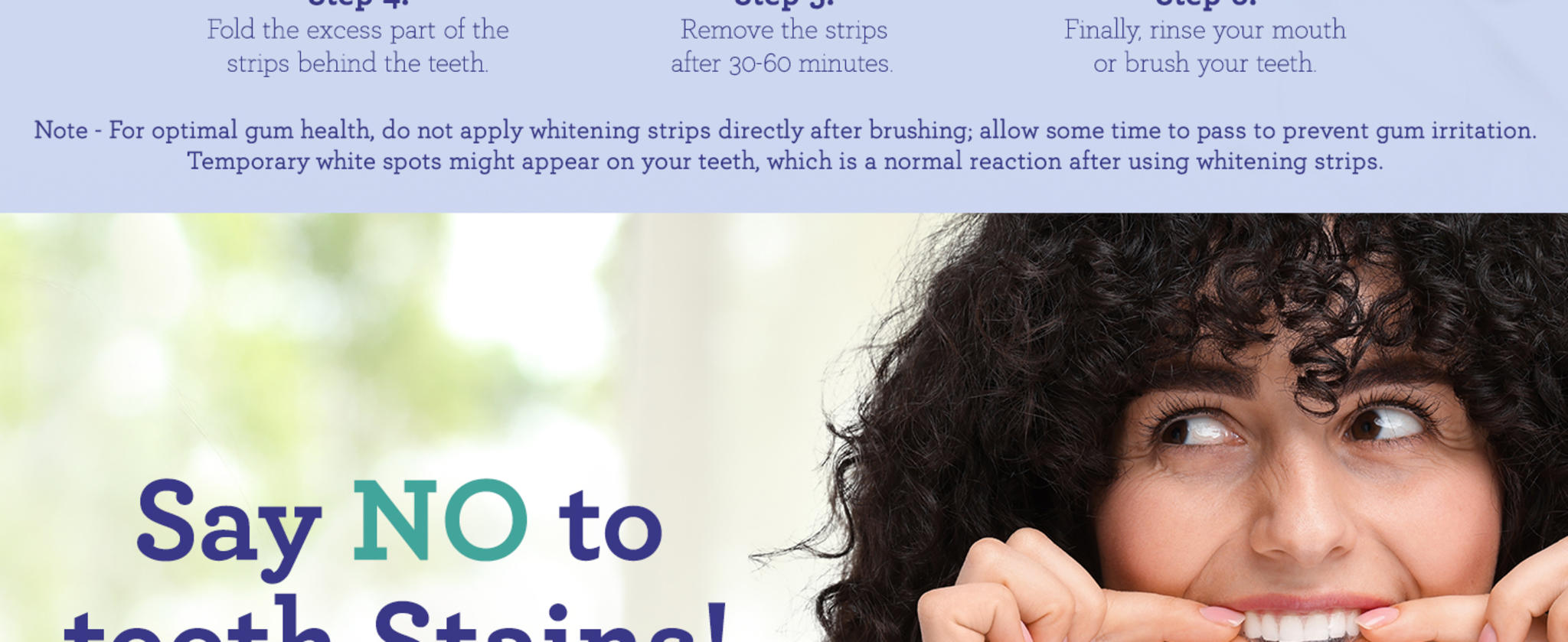 7-Day Teeth Whitening Strips with Non-Slip Dry Technology image 14
