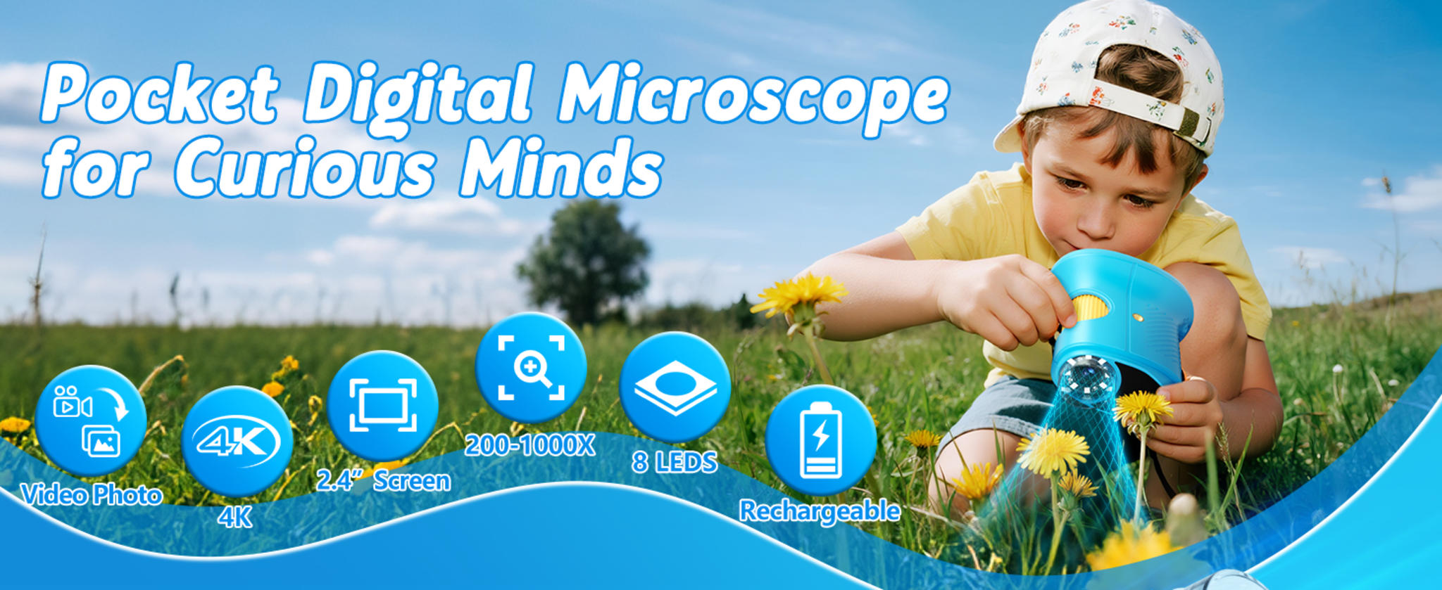 1000X Handheld Digital Microscope for Kids image 7