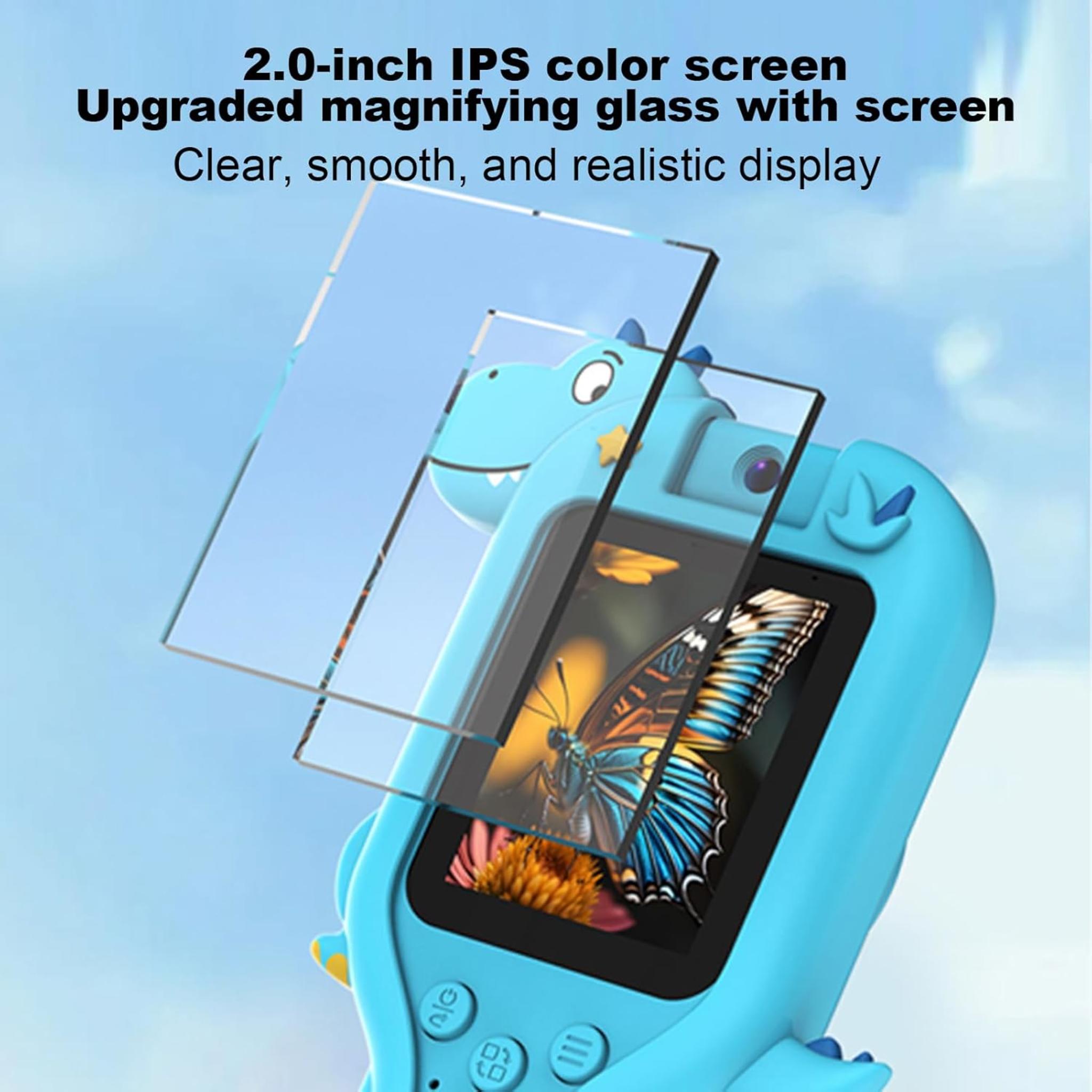 500x Kids Microscope with HD Screen, Photo & Video for Science Exploration