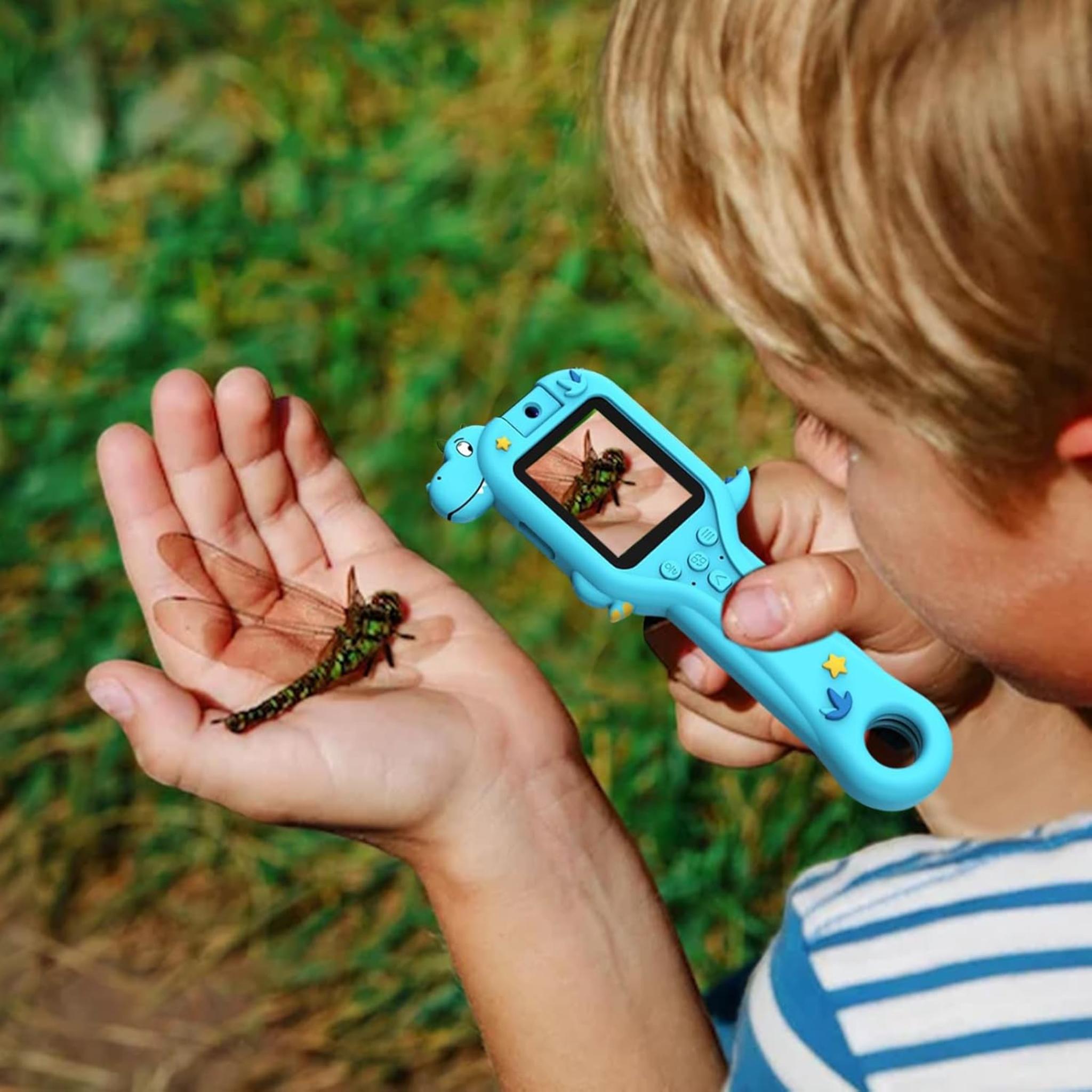 500x Kids Microscope with HD Screen, Photo & Video for Science Exploration