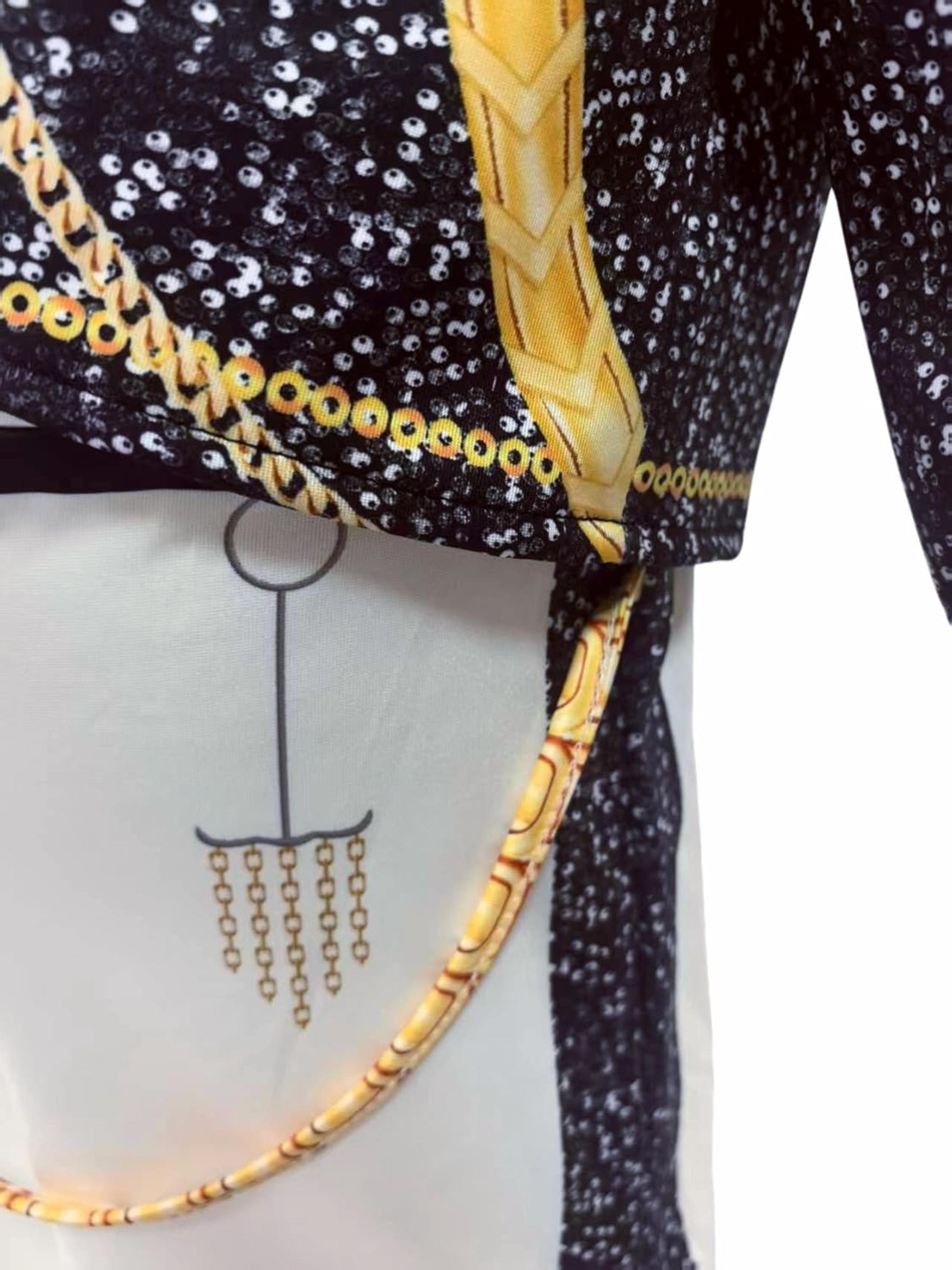 Kids Kpop Halloween Cosplay Outfit 3-Piece Set