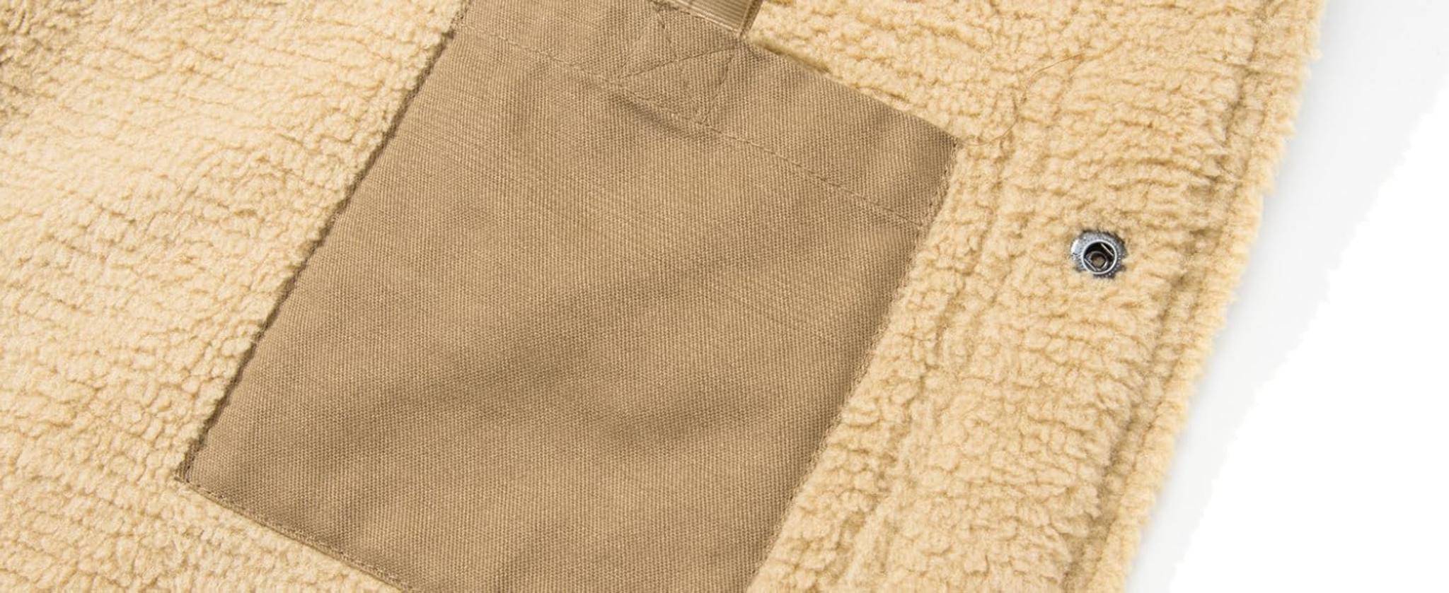 Men's Winter Jacket with Sherpa Lining image 9