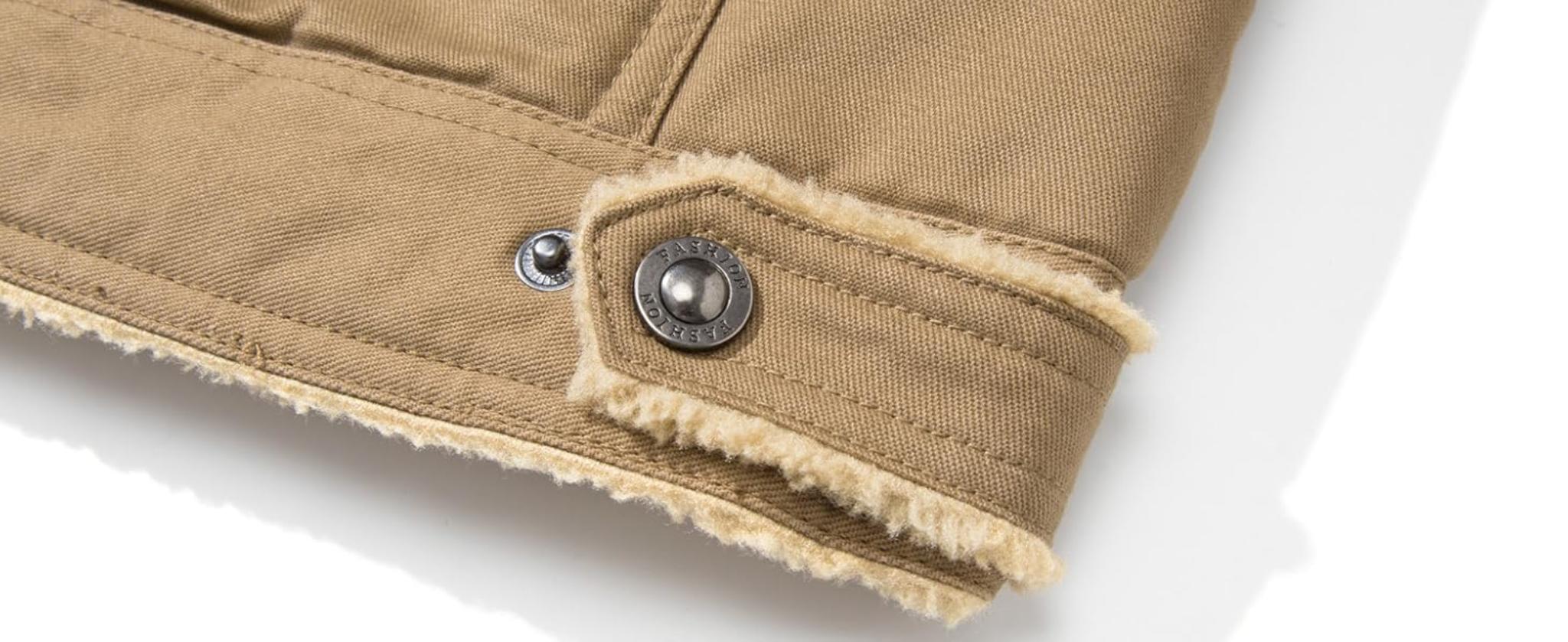 Men's Winter Jacket with Sherpa Lining image 12