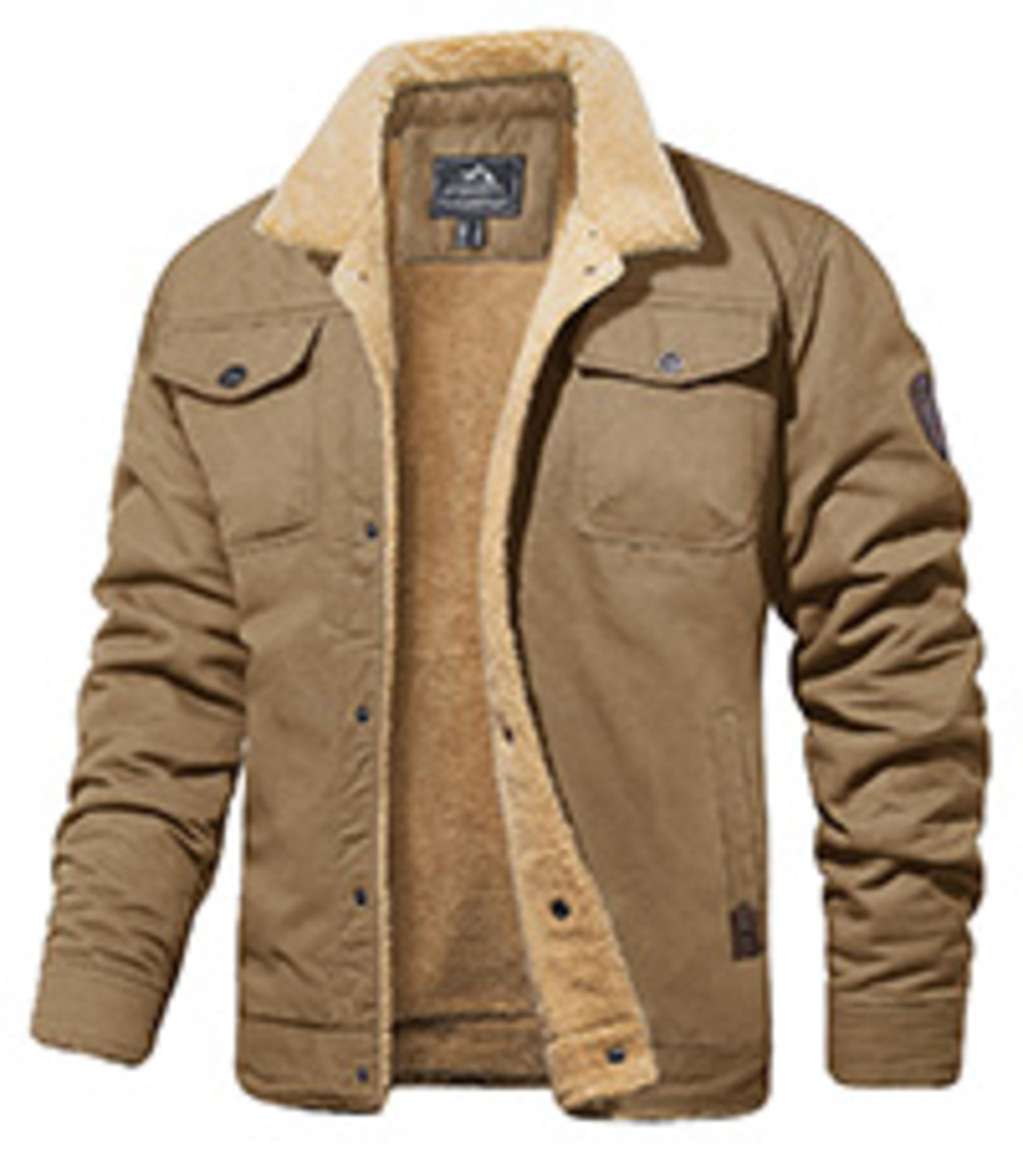 Men's Winter Jacket with Sherpa Lining image 15