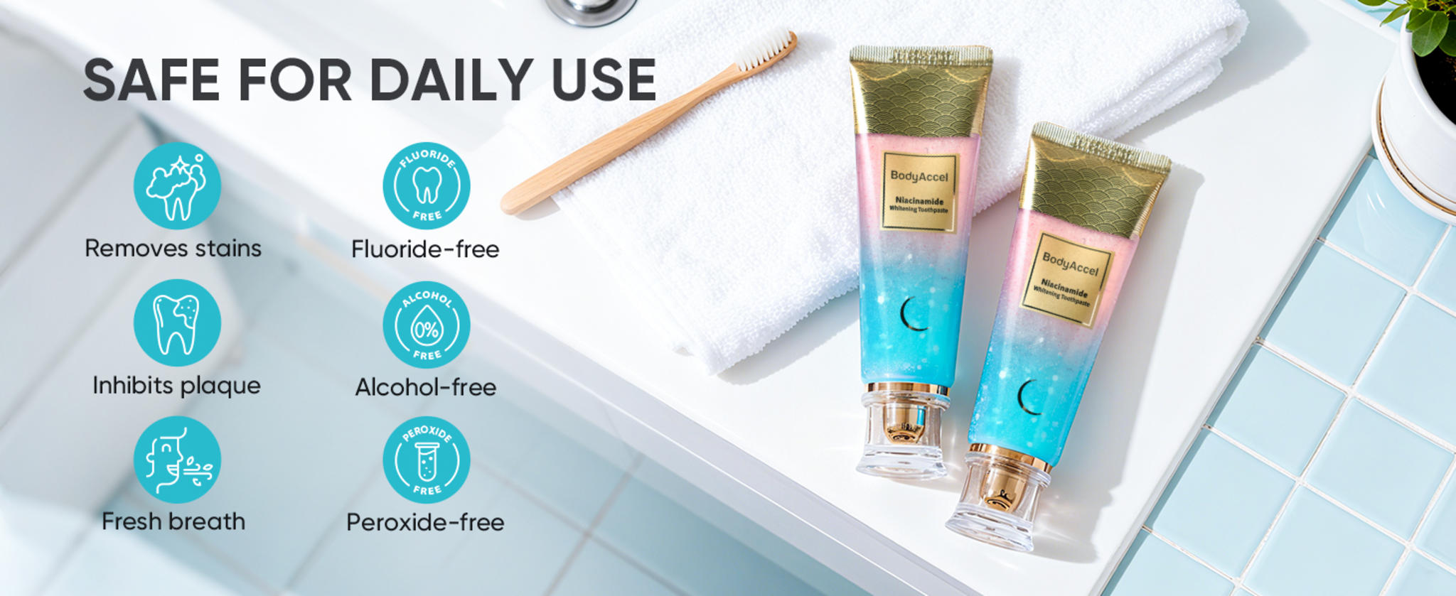 Niacinamide Whitening Toothpaste 2-Pack image 11