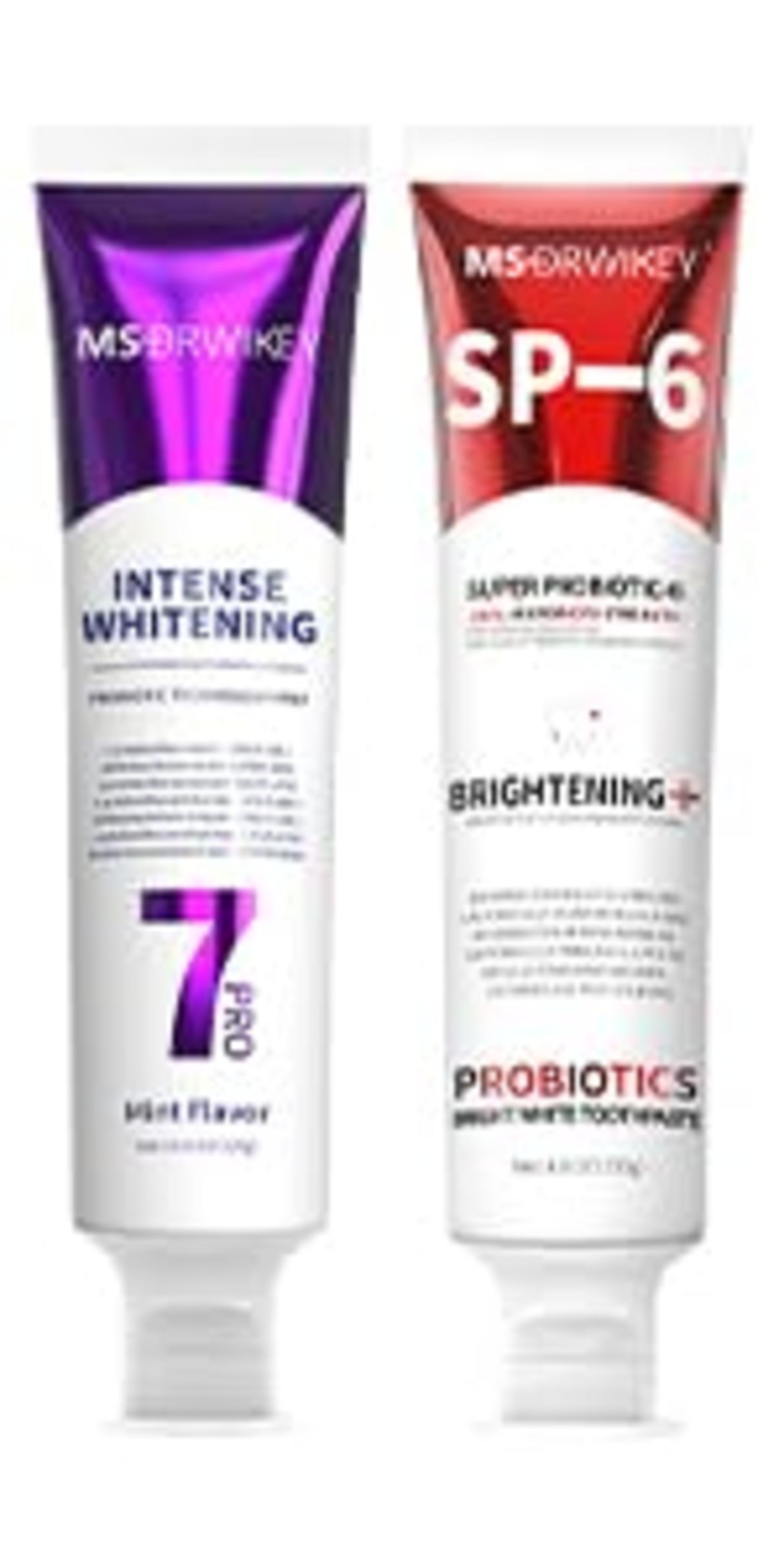 7 Probiotics Deep Whitening Toothpaste with Purple Beads - Fluoride-Free & Enamel-Safe image 16