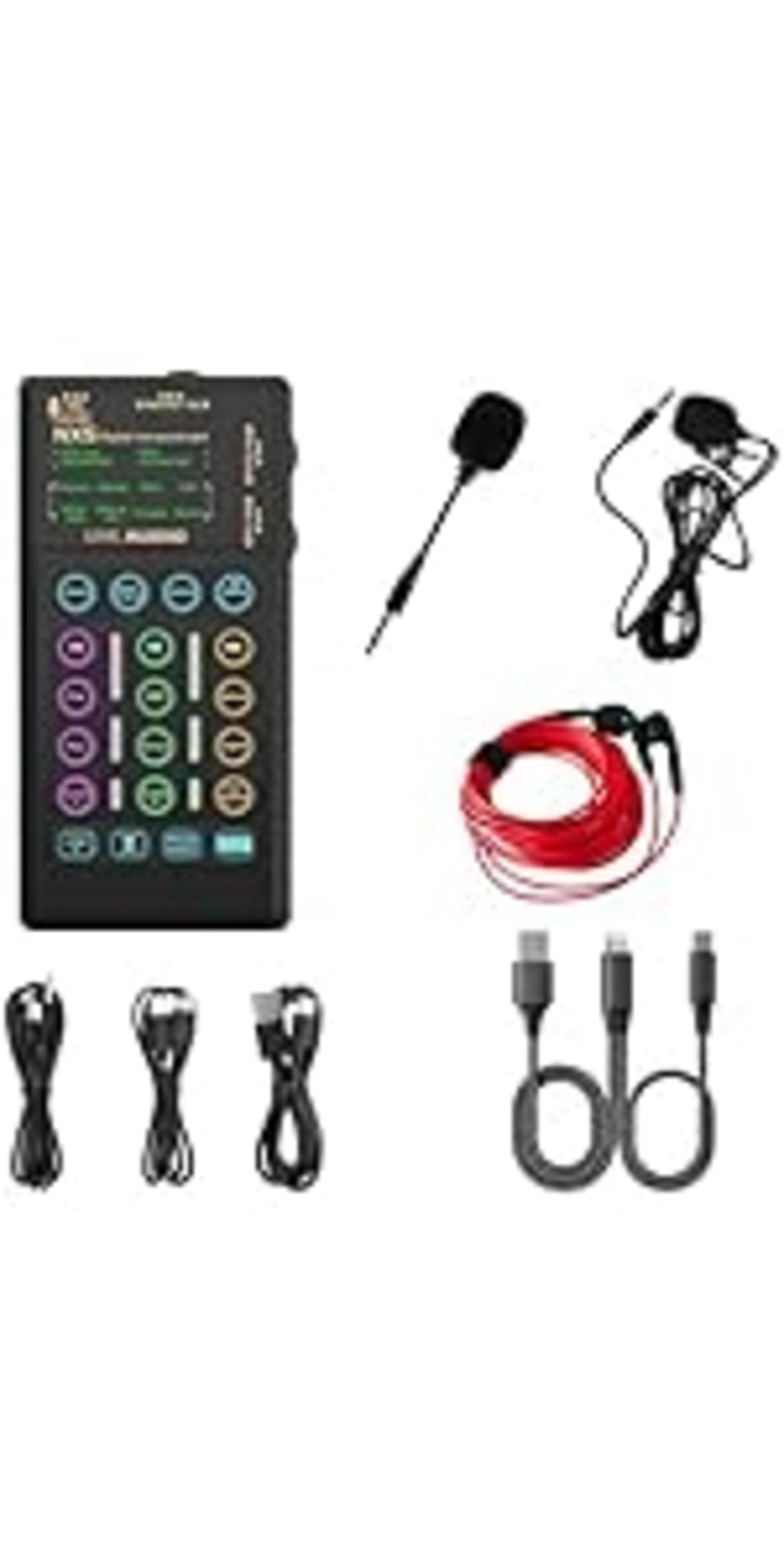 Portable Handheld Sound Card for Live Streaming, Podcasting, Singing & Gaming image 11