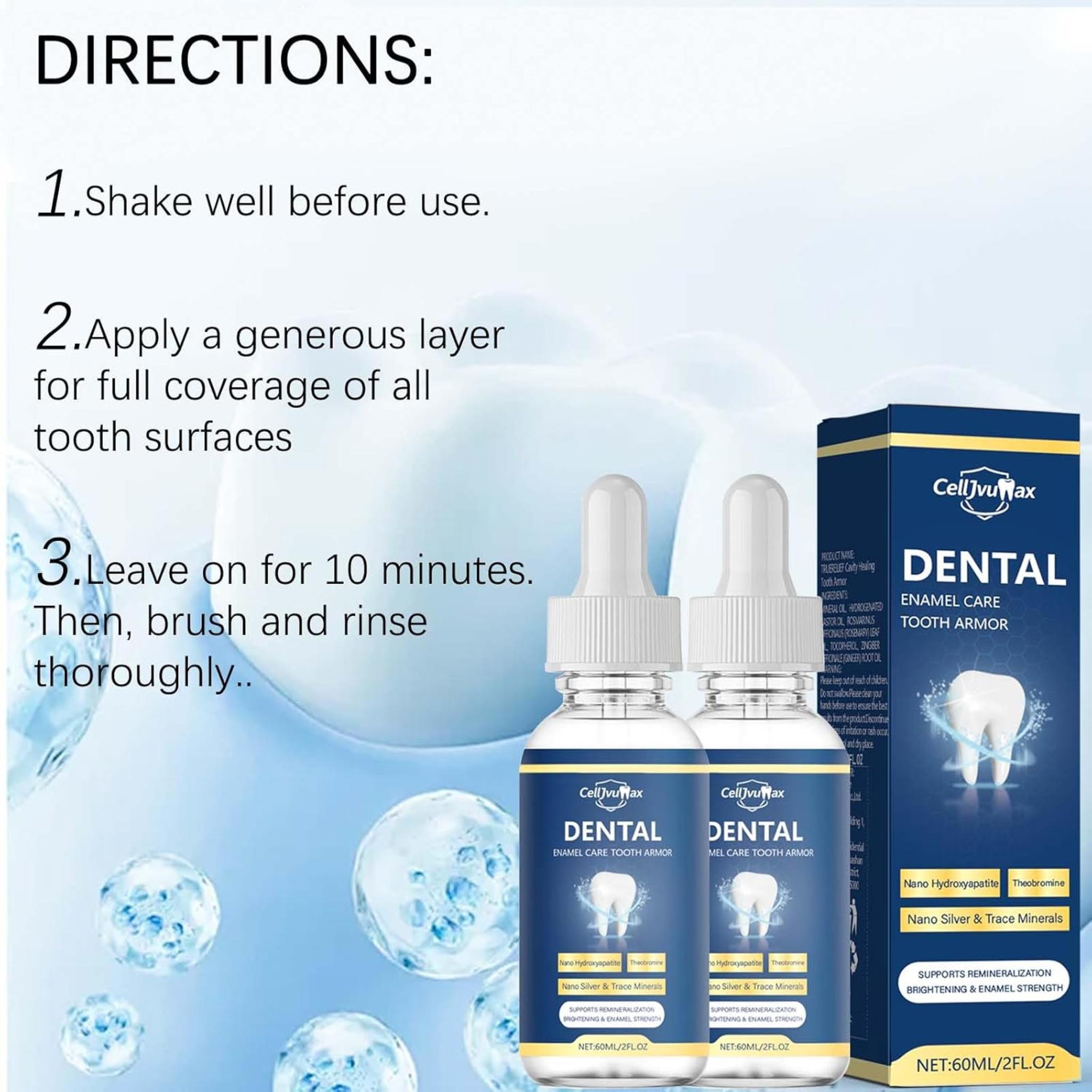 Advanced Enamel Repair Liquid for Teeth Strengthening & Gum Care