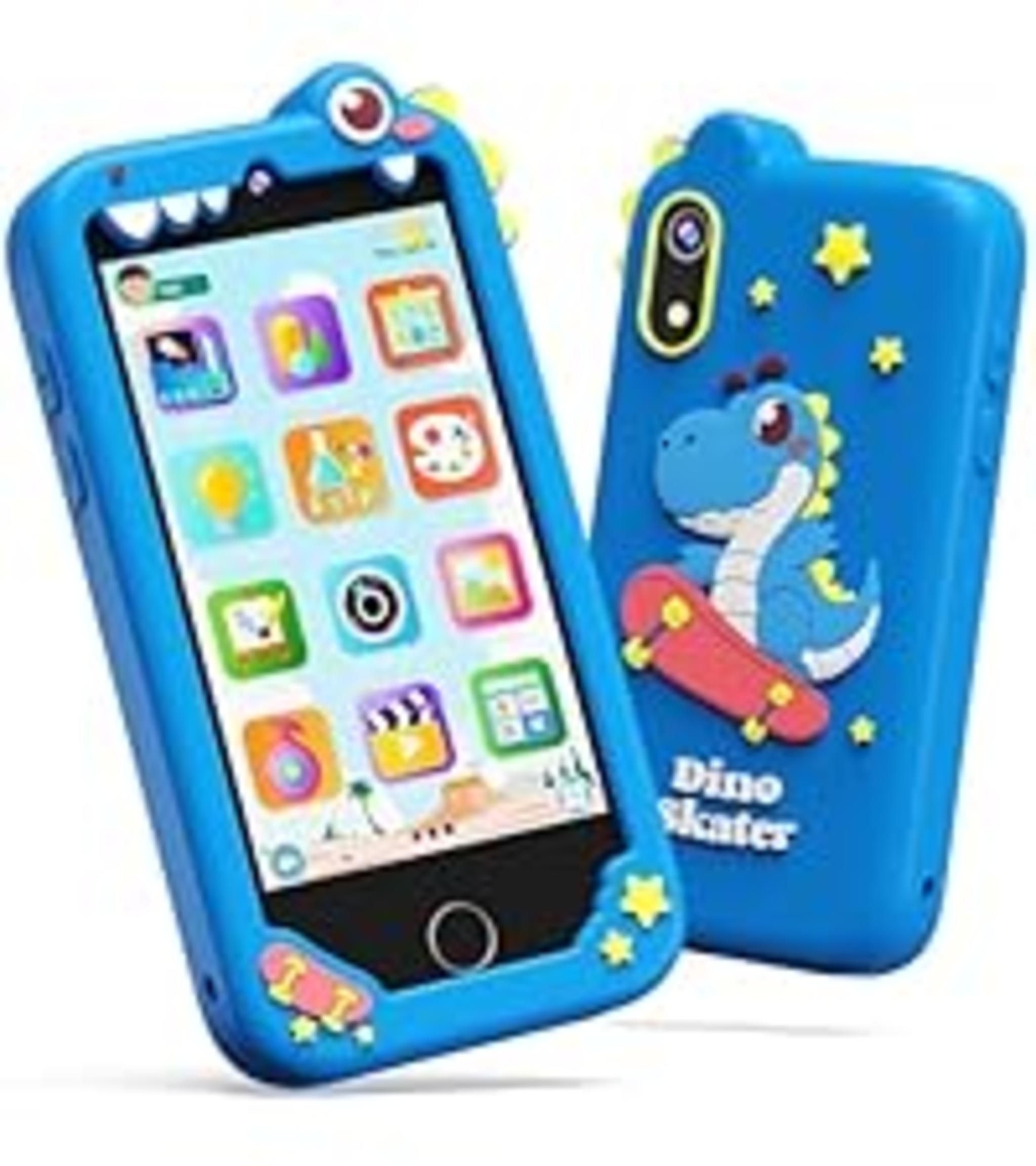 Kids Smart Phone Toy with Touchscreen, Dual Camera & Learning Games for Ages 3-8 image 21