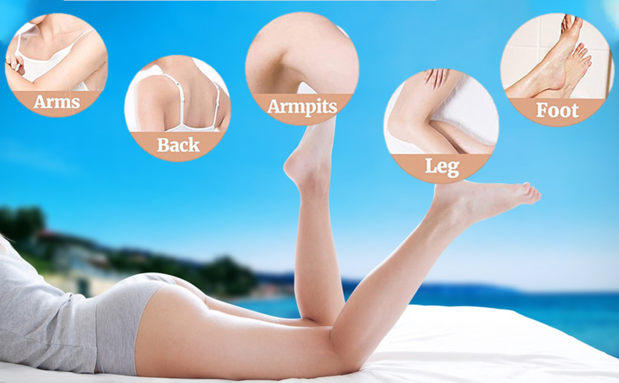 Reusable Crystal Hair Remover - Painless Exfoliation for Smooth Skin image 8