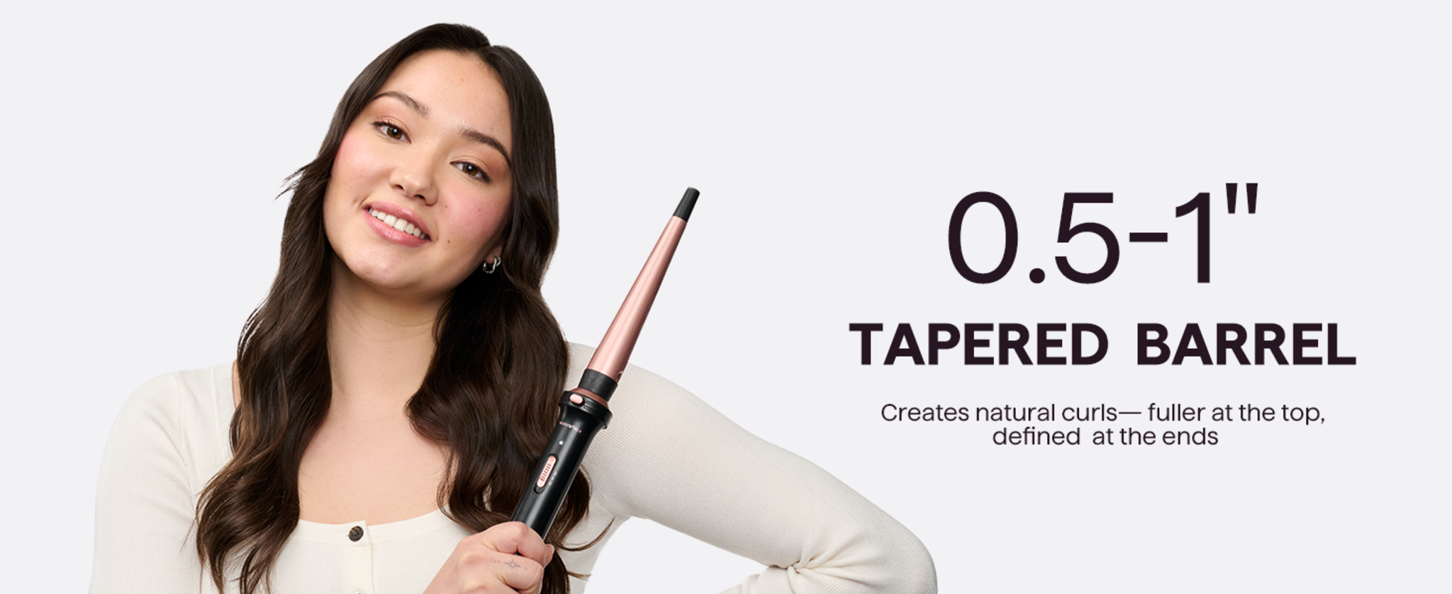 5-in-1 Curling Wand Set with Thermal Brush & 4 Interchangeable Ceramic Barrels image 11