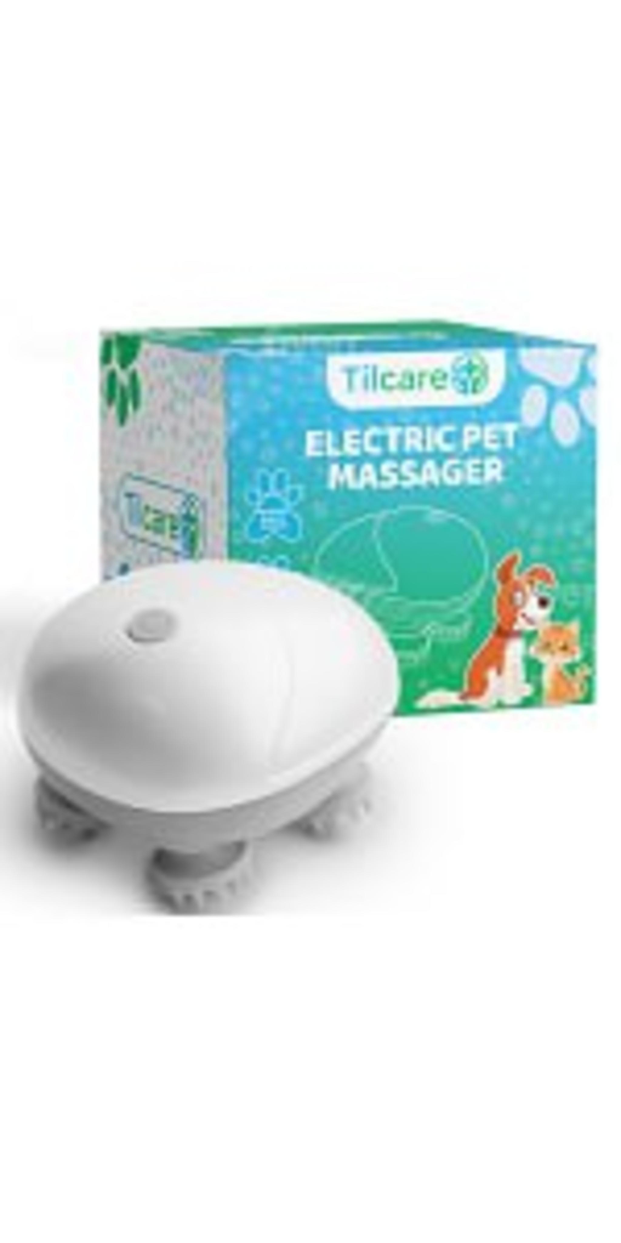 Electric Pet Massager - Relieves Muscle Tension in Dogs and Cats with 4 Rotating Heads image 17